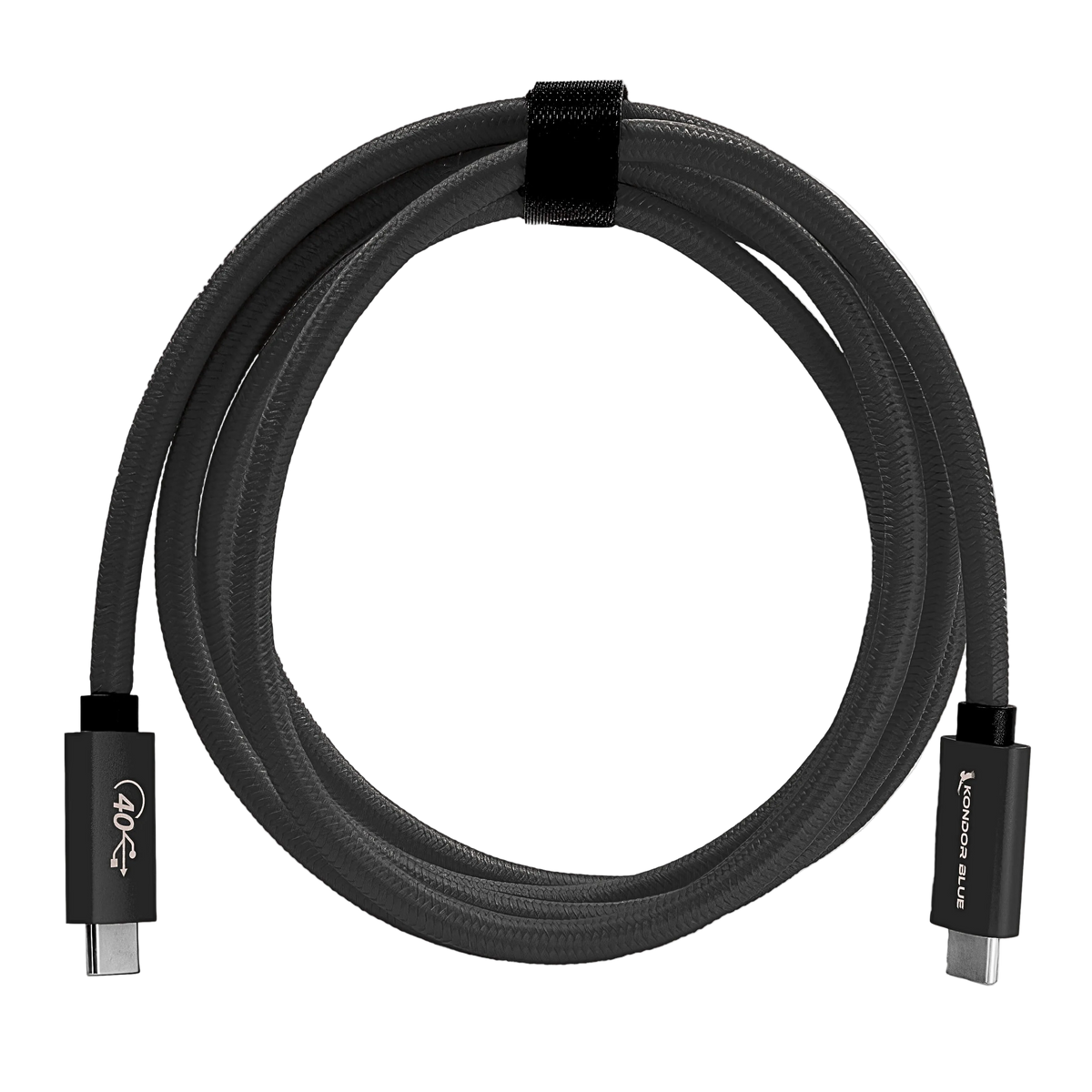Thunderbolt 4 Compatible USB 4.0 Type C Cable Blazing 40G Speeds 5A 100W