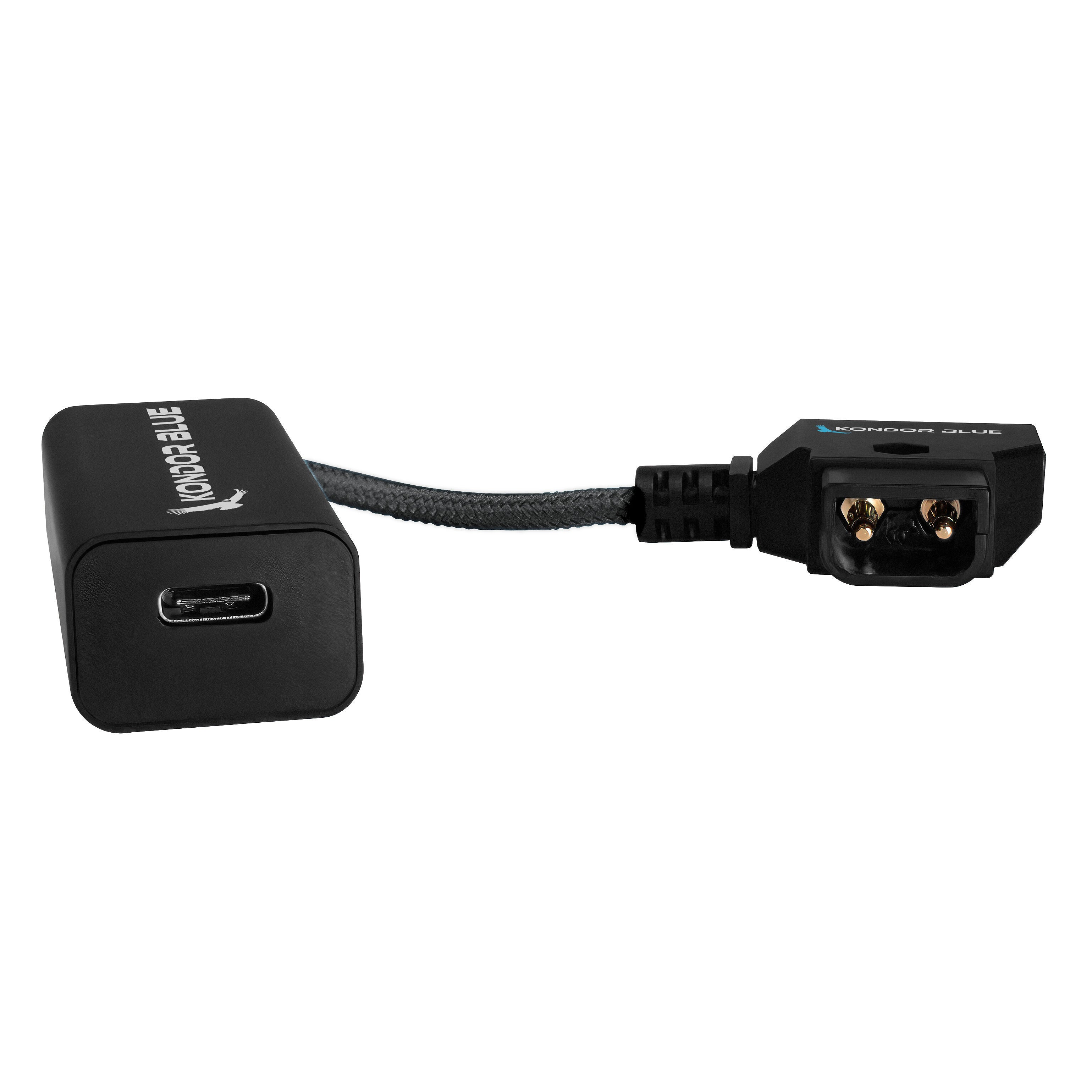 6” D-Tap to (Female) USB-C PD Cable - 2-Way Battery Charging Power