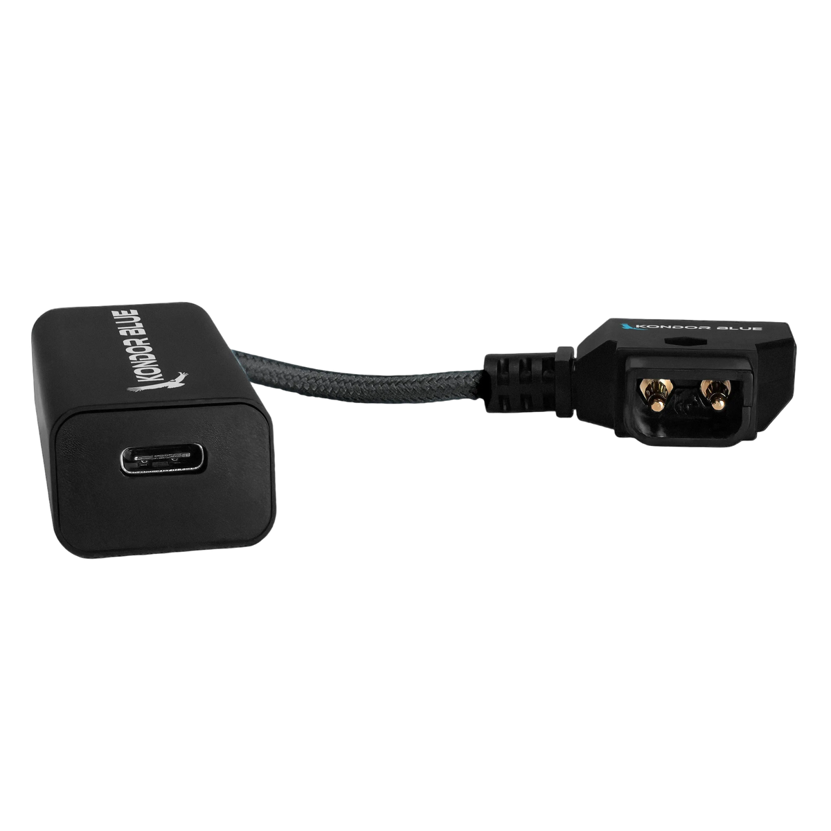 6” D-Tap to (Female) USB-C PD Cable - 2-Way Battery Charging Power