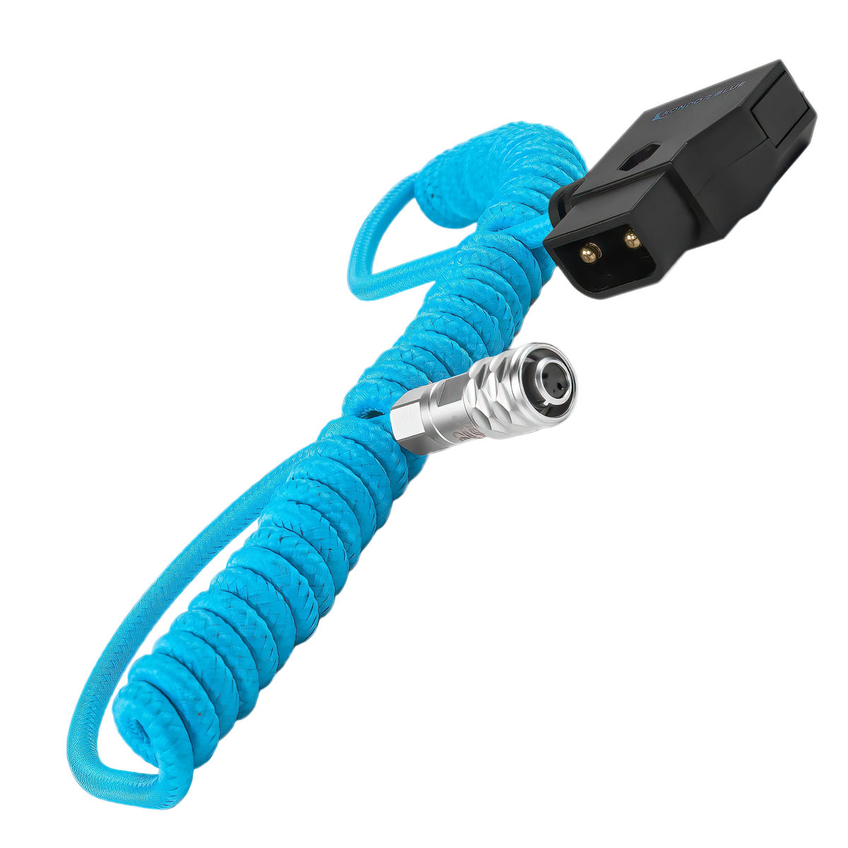 Coiled D-Tap to BMPCC 4K/6K Pro Power Cable for Blackmagic