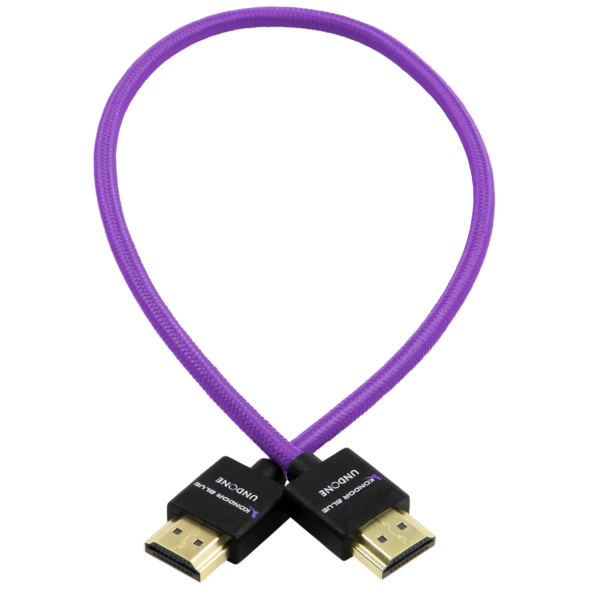 Gerald Undone MK2 Full HDMI Straight Braided Cable (Purple)