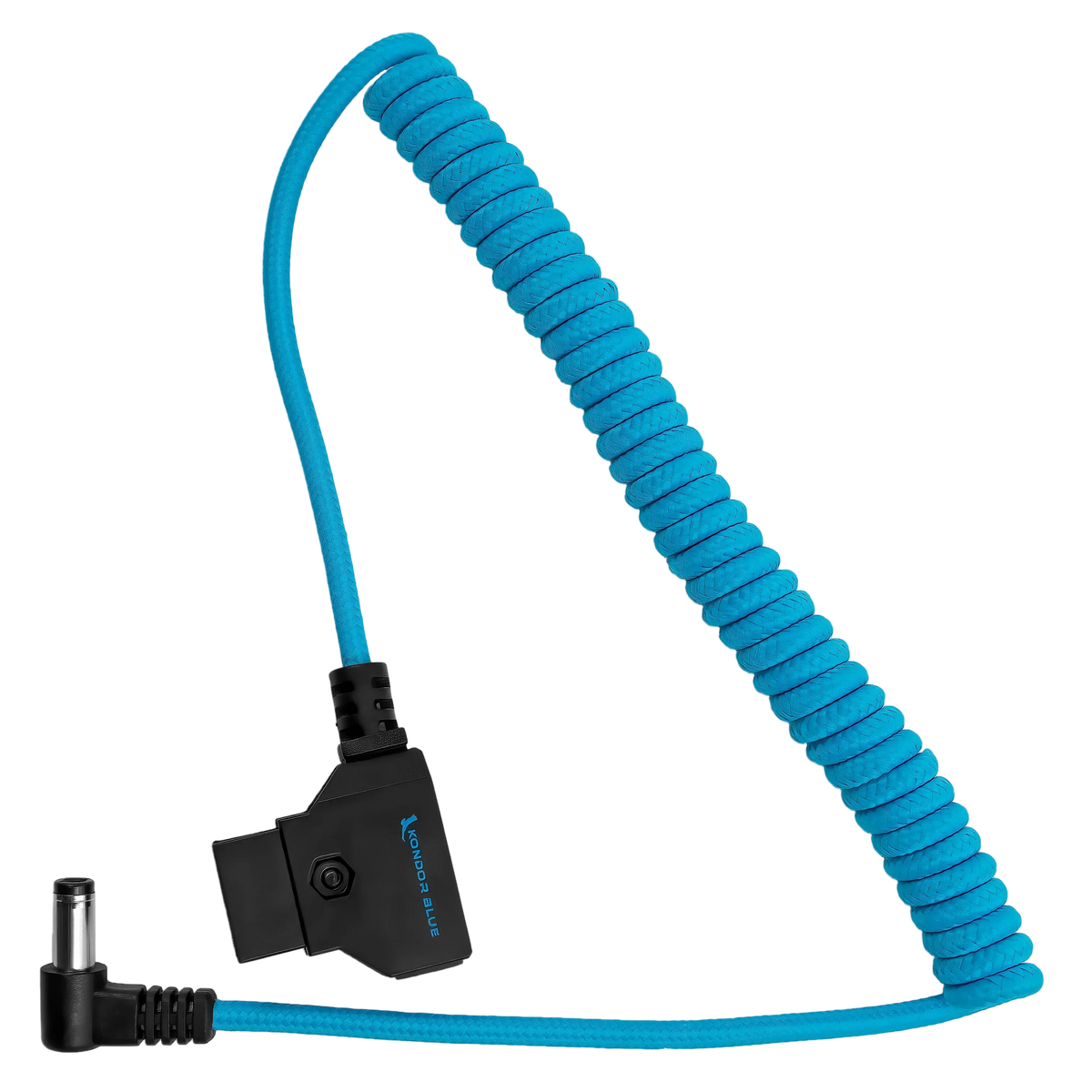 D-Tap to DC Right Angle Coiled Cable (5.5 x 2.5mm) (Canon C70/Atomos)