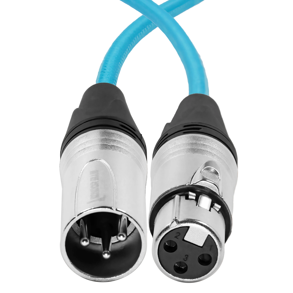 18" Male XLR to Female XLR Audio Cable for On-Camera Mics