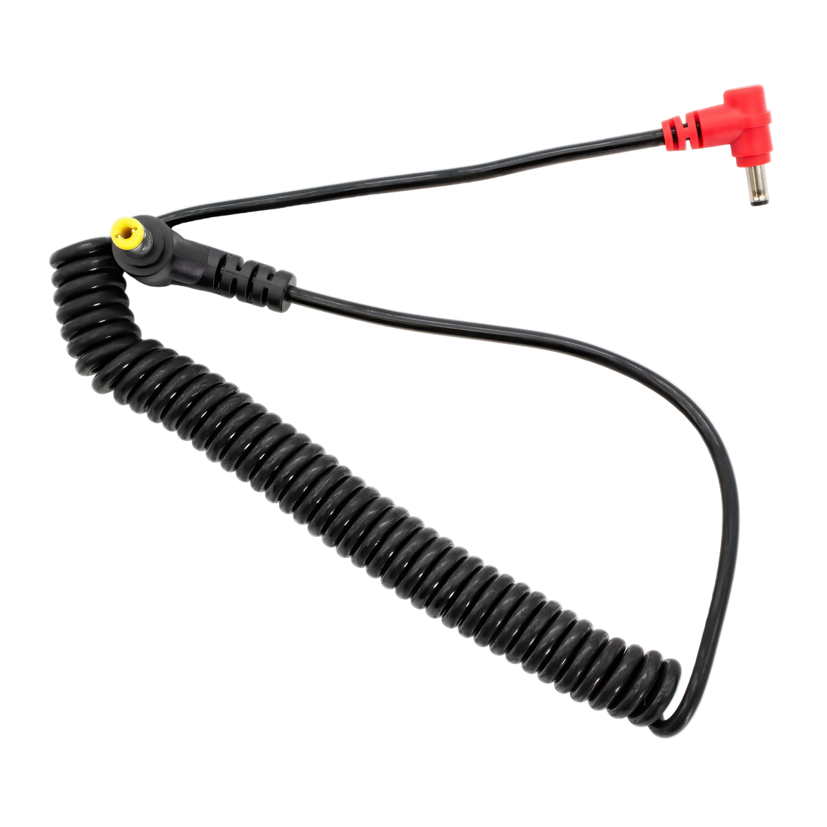 1.35/3.5 DC to 2.1/5.5 DC Male Coiled Power Cable