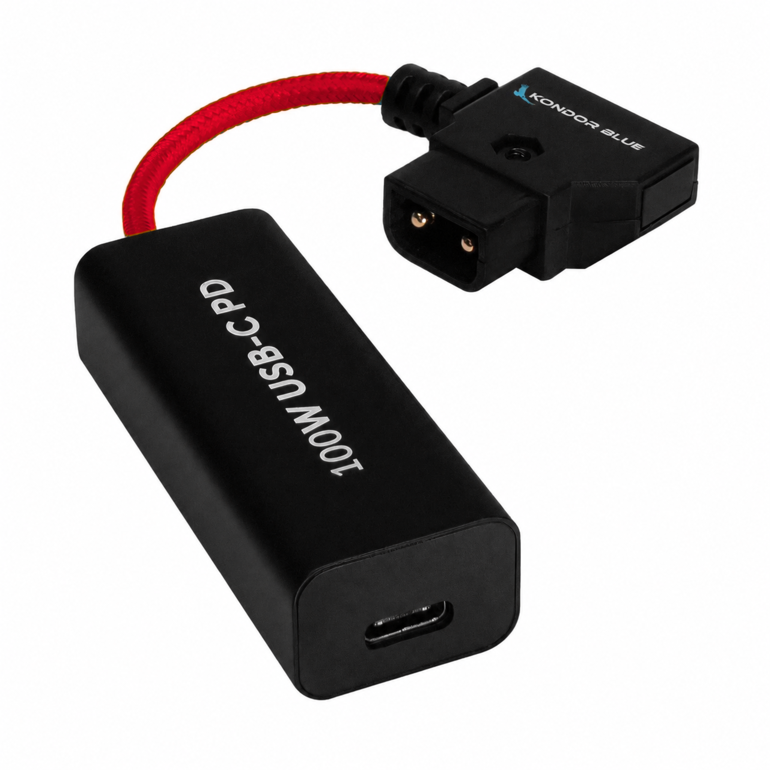 6” D-Tap to (Female) USB-C PD Cable - 2-Way Battery Charging Power
