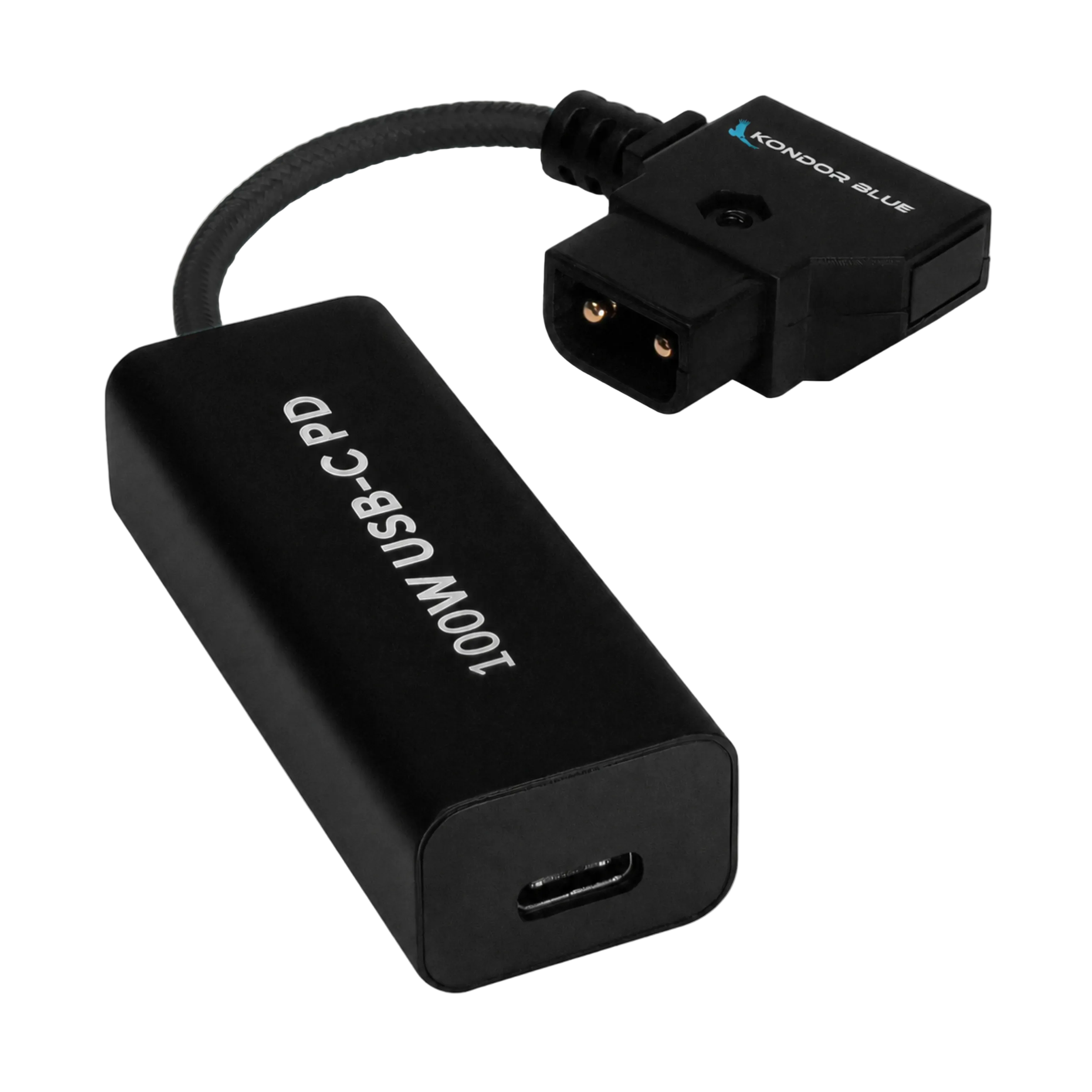 6” D-Tap to (Female) USB-C PD Cable - 2-Way Battery Charging Power