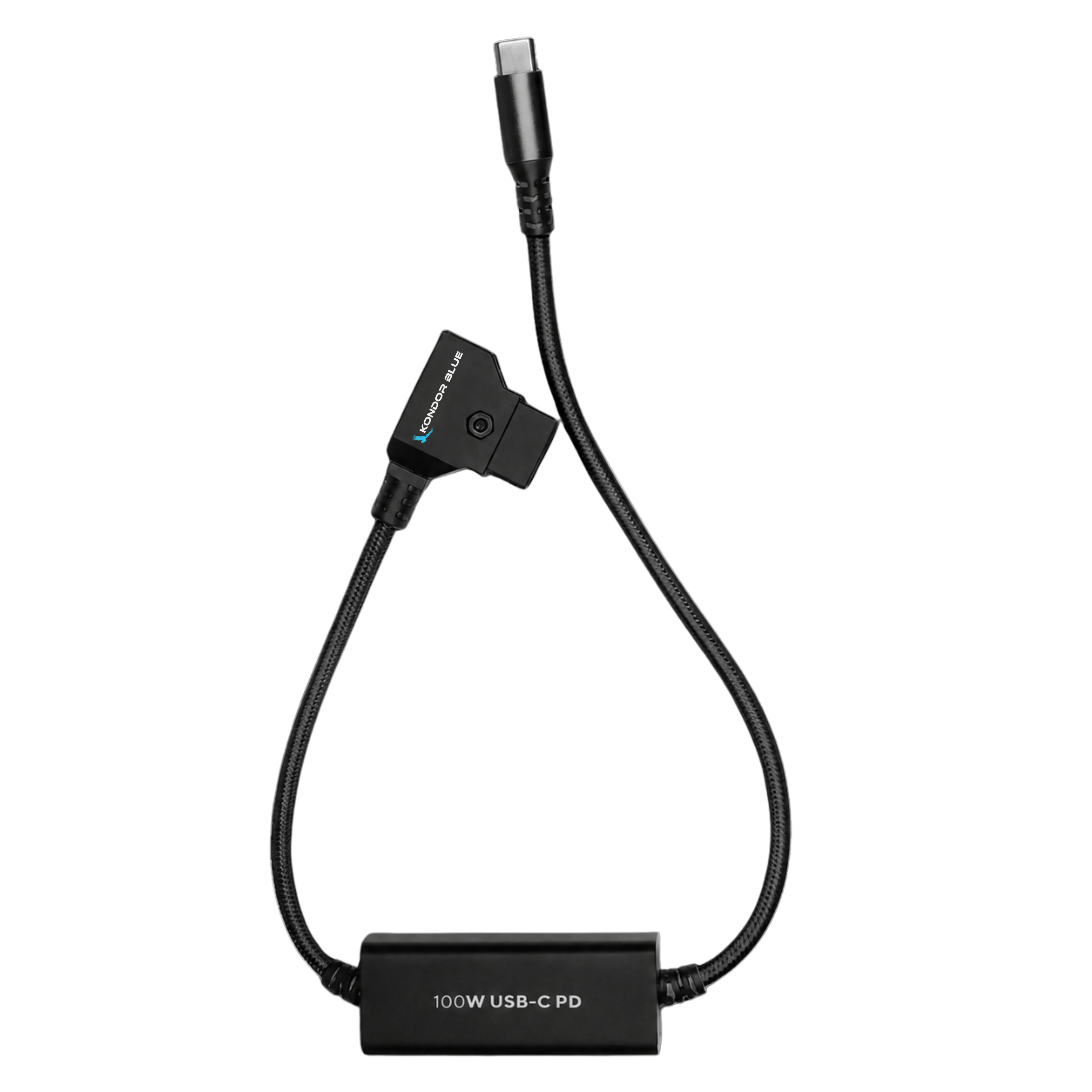 6” D-Tap to (Female) USB-C PD Cable - 2-Way Battery Charging Power