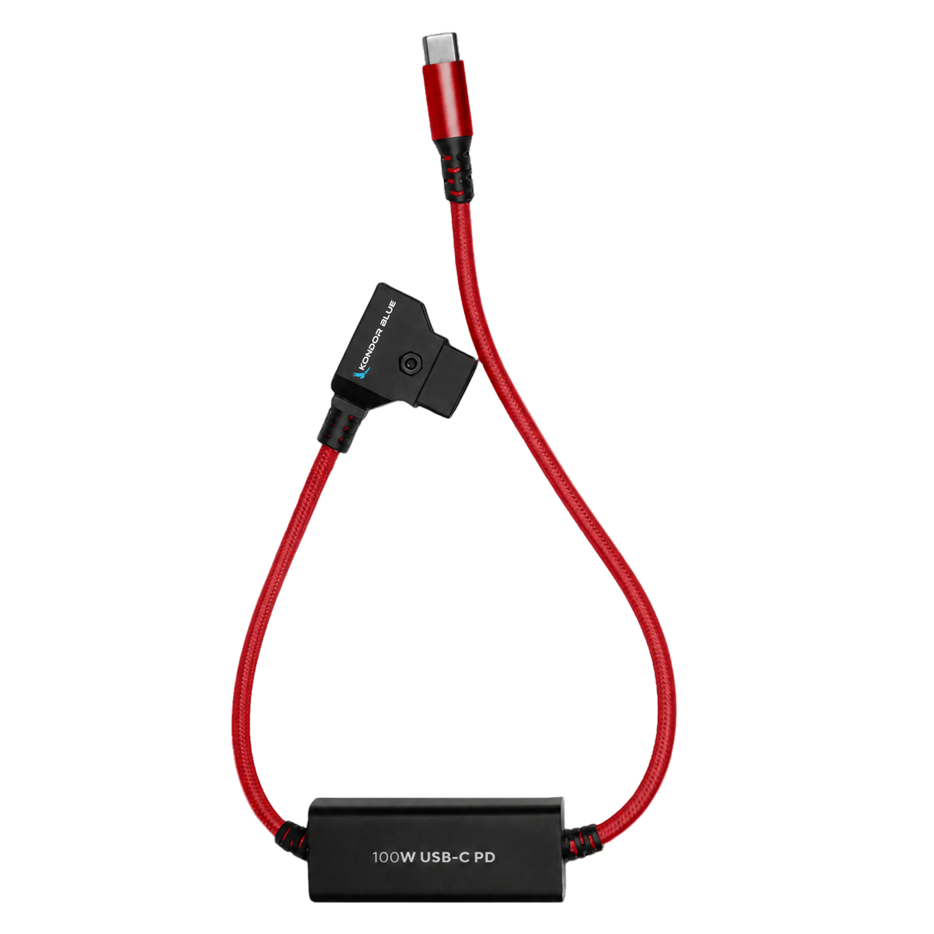 16" D-Tap to USB-C Power Delivery Cable for Mirrorless Cameras & Laptops