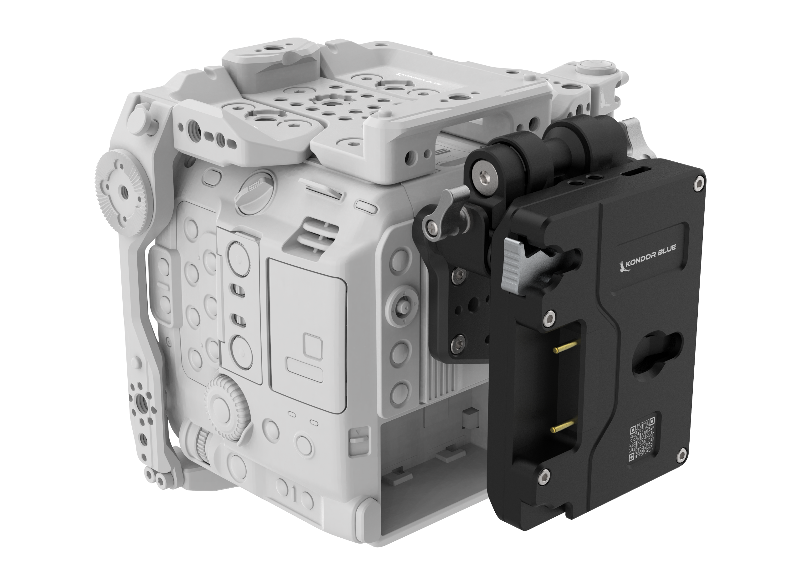 Canon C400 Back Plate / Battery Plate Kit