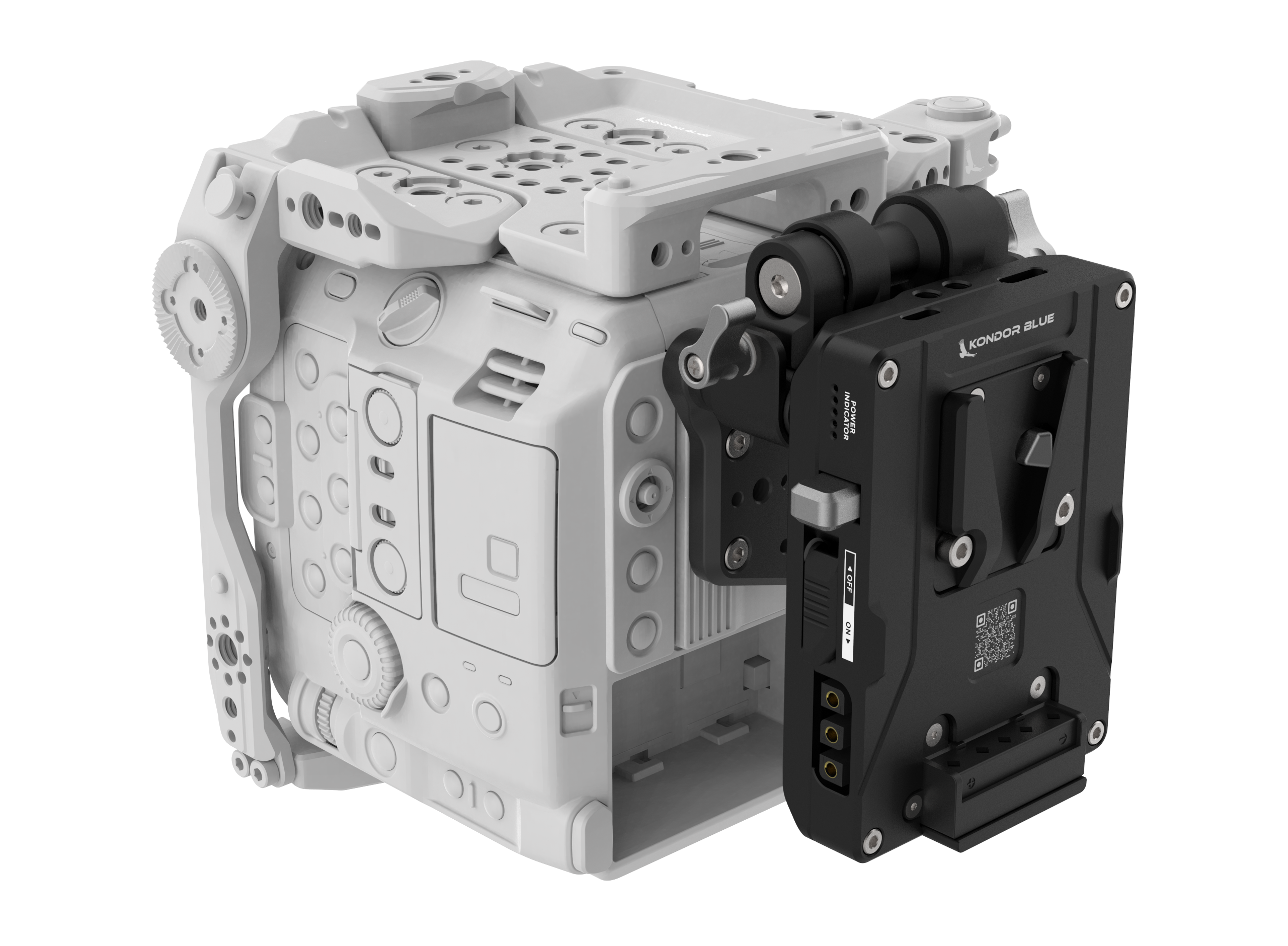 Canon C400 Back Plate / Battery Plate Kit