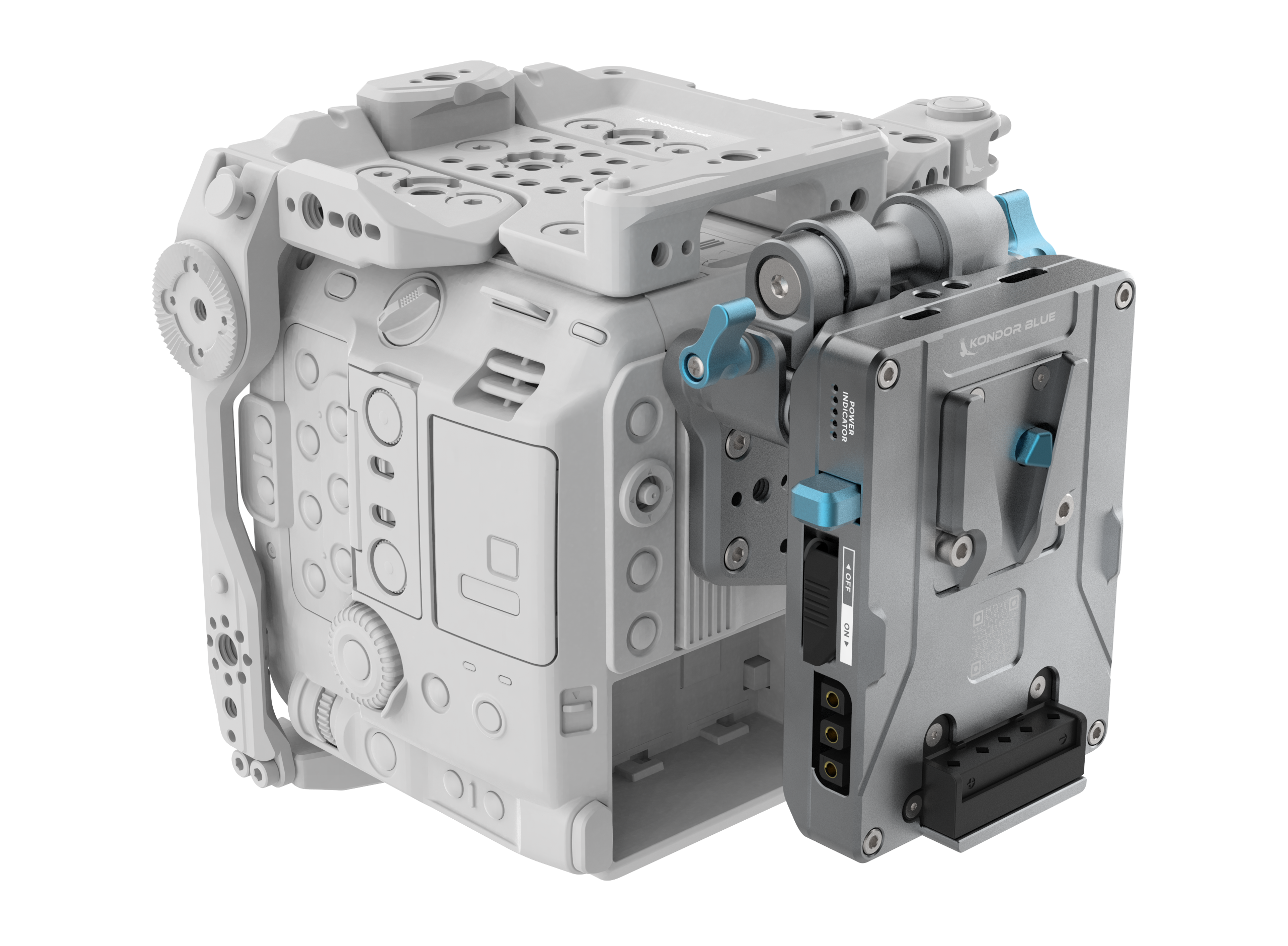 Canon C400 Back Plate / Battery Plate Kit