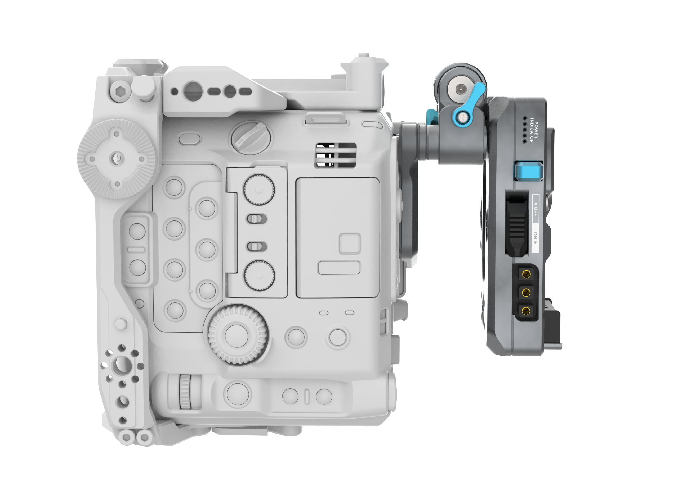 Canon C400 Back Plate / Battery Plate Kit