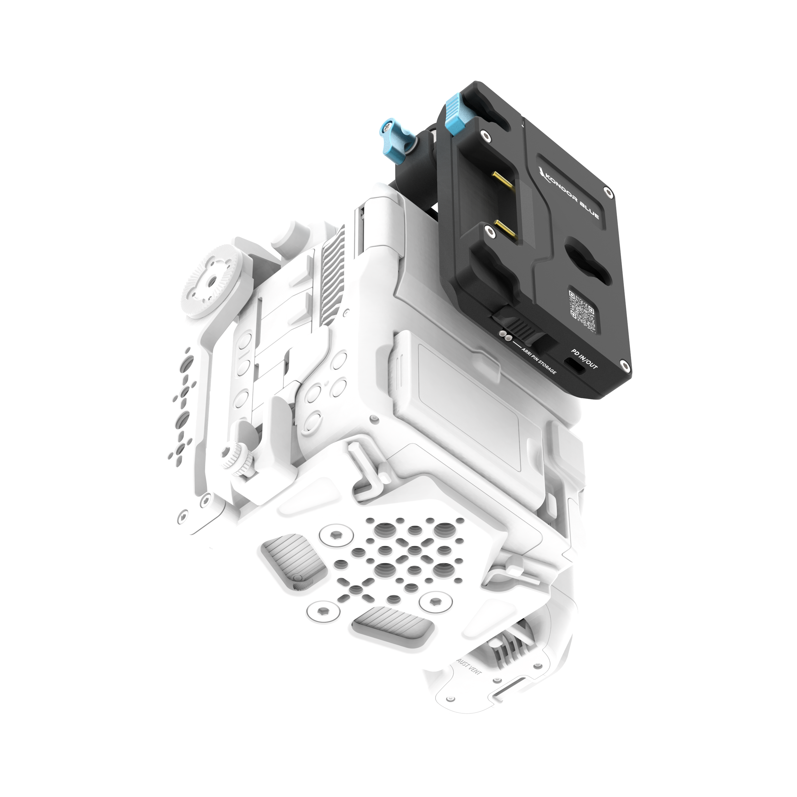 Canon C80 Cage Battery Plate Kit