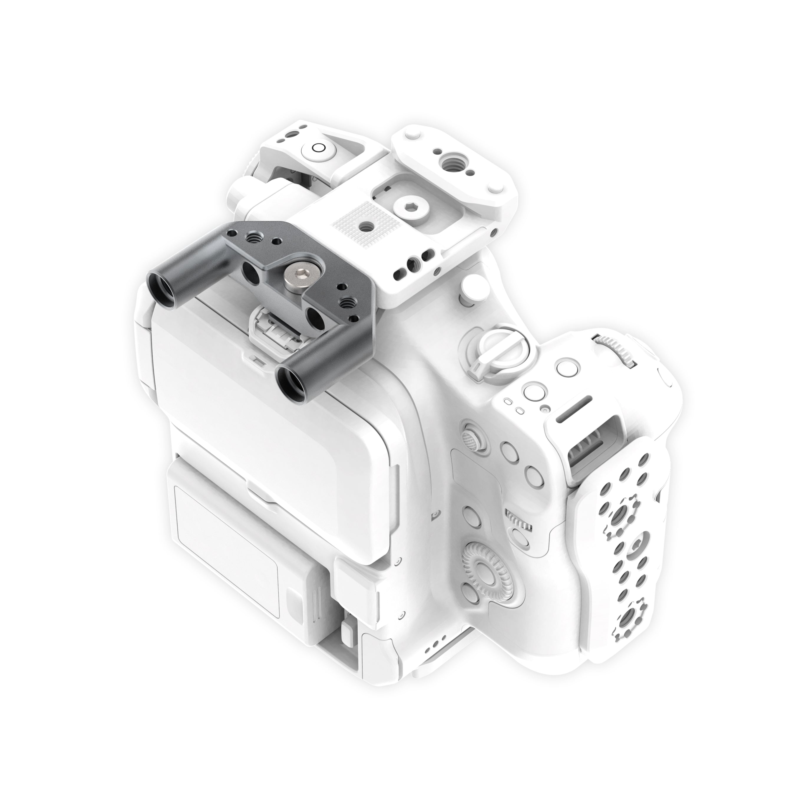 Canon C80 Cage Top Rod Block - Modular Design & Rig Option