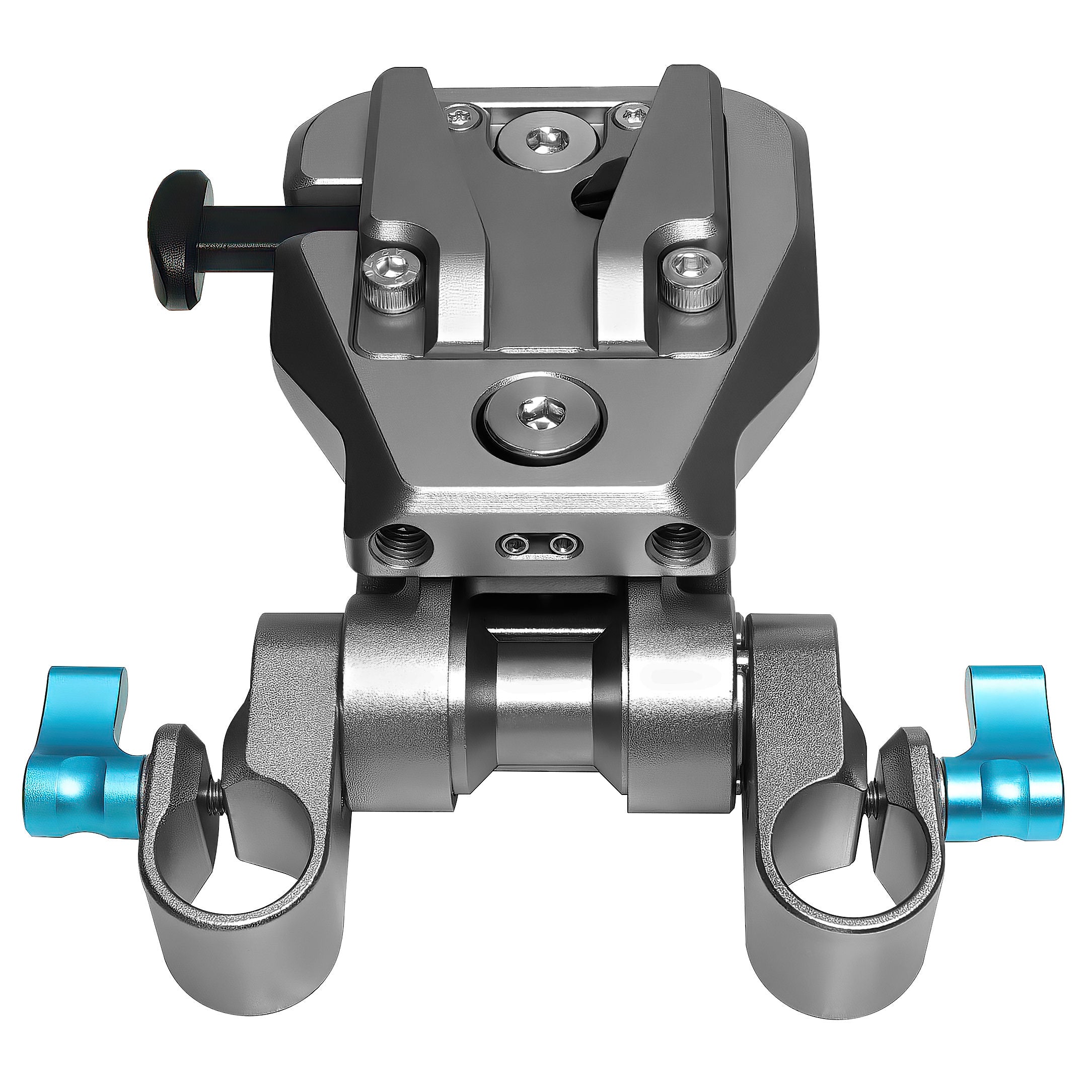 Mini V-Mount Battery Plate - Swivel 15mm Rod Kit | Kondor Blue