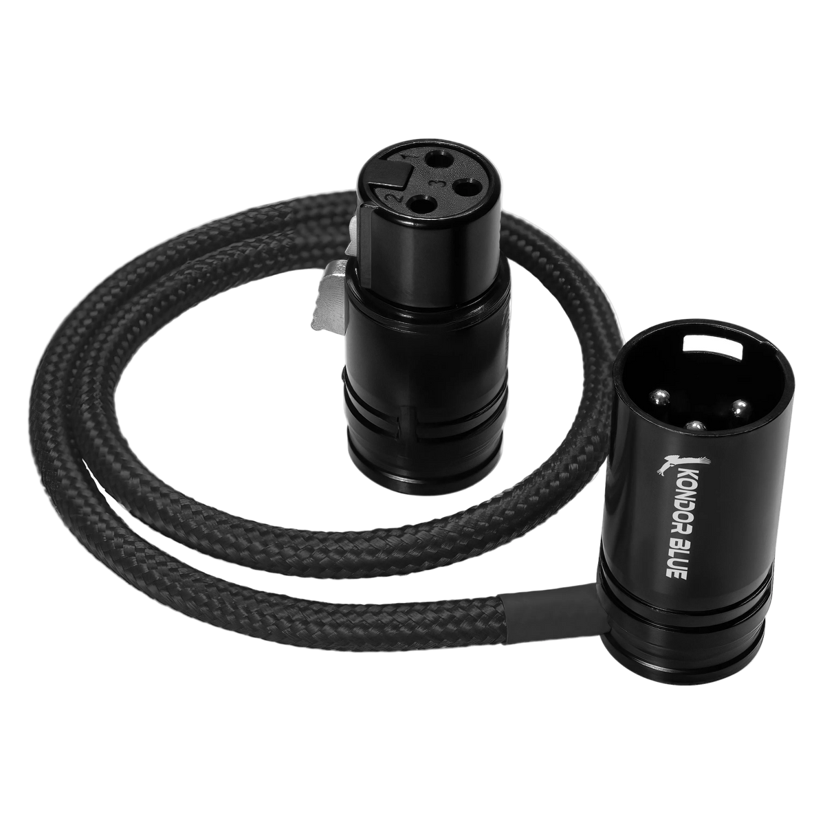 16” Straight Low Profile Right Angle XLR Cable