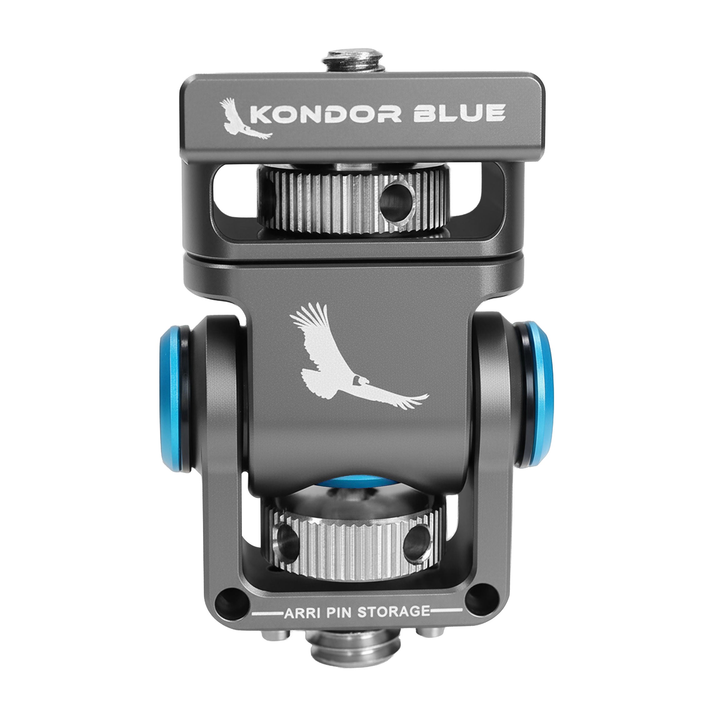 1/4" Swivel Tilt Monitor Mount with ARRI Pin (Pan/Tilt)