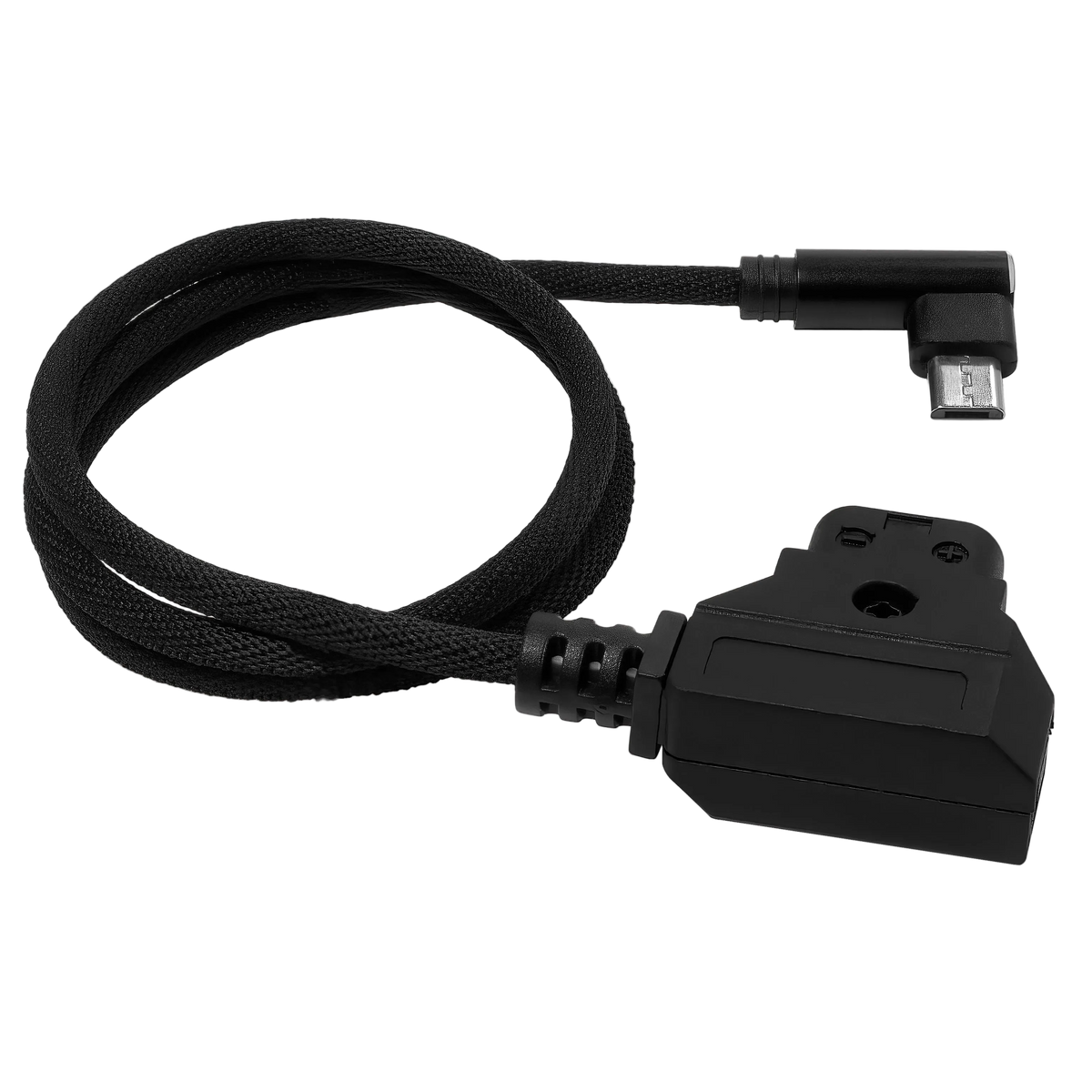 18" D-Tap to Micro USB Right Angle for Nucleus Nano (Unregulated)