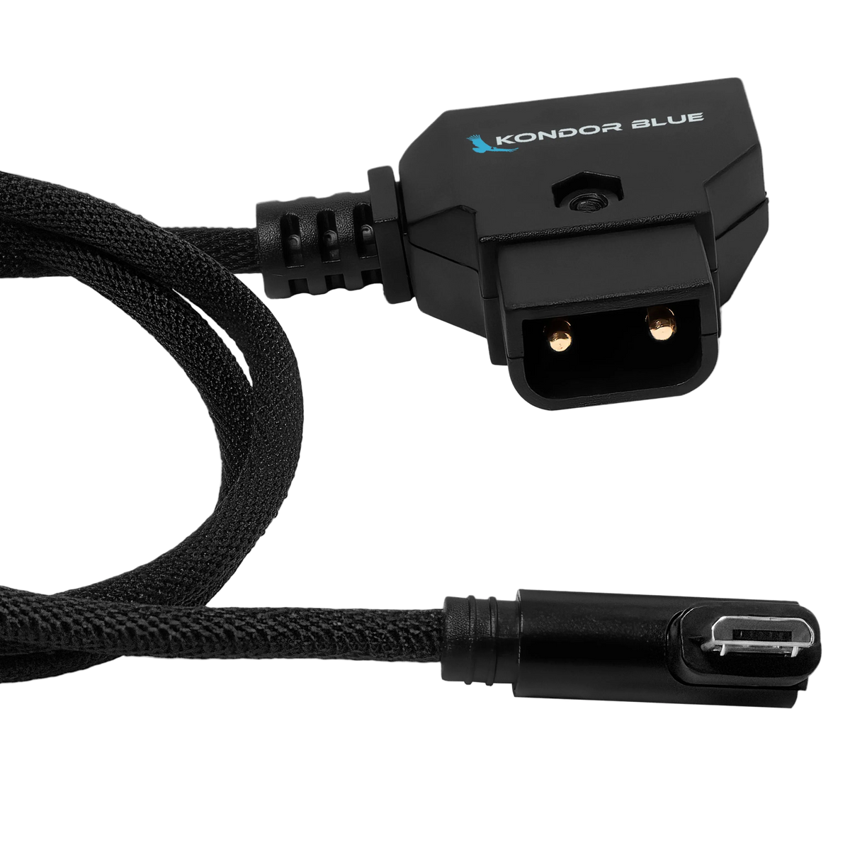 18" D-Tap to Micro USB Right Angle for Nucleus Nano (Unregulated)