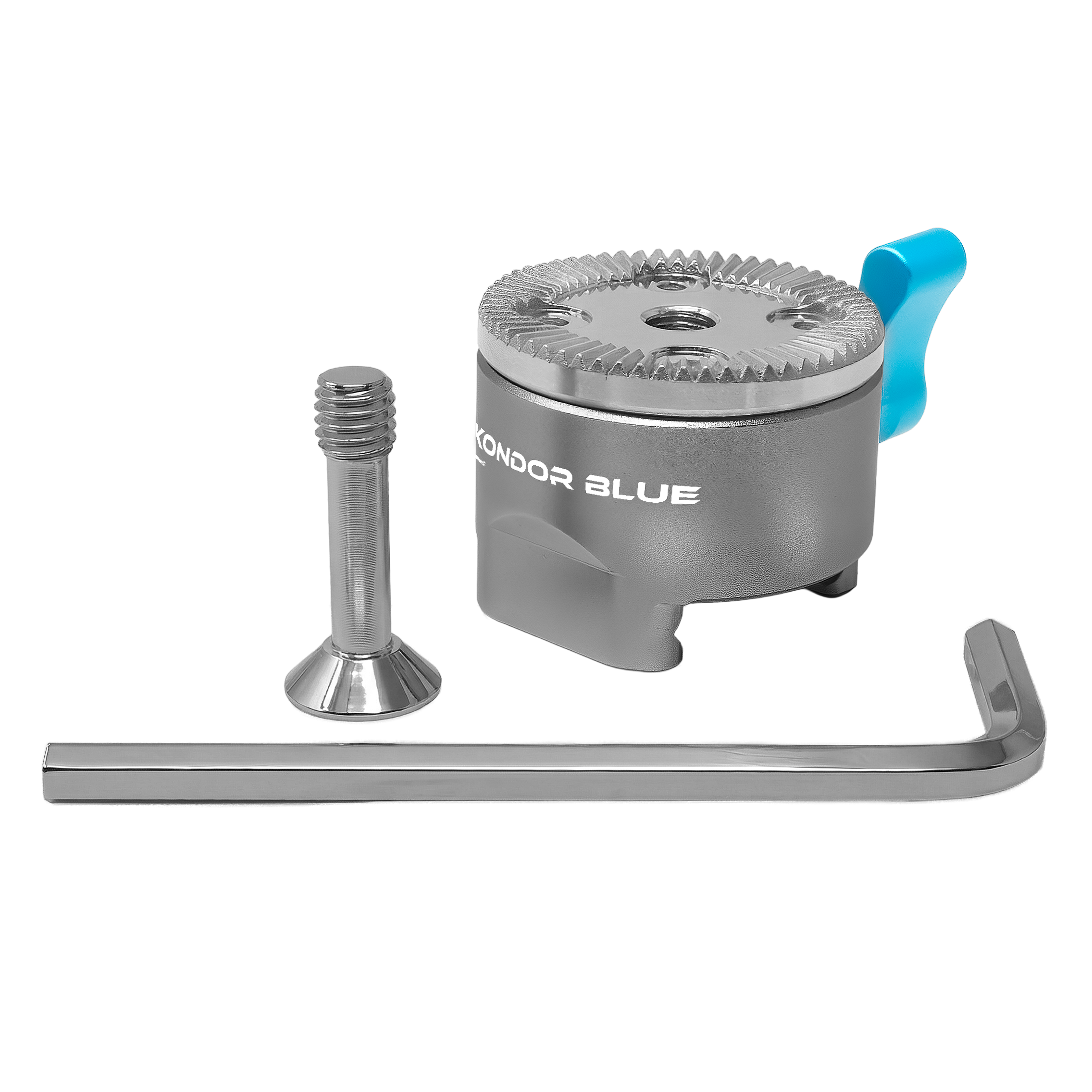 NATO Clamp to ARRI Rosette - Low Profile | Kondor Blue