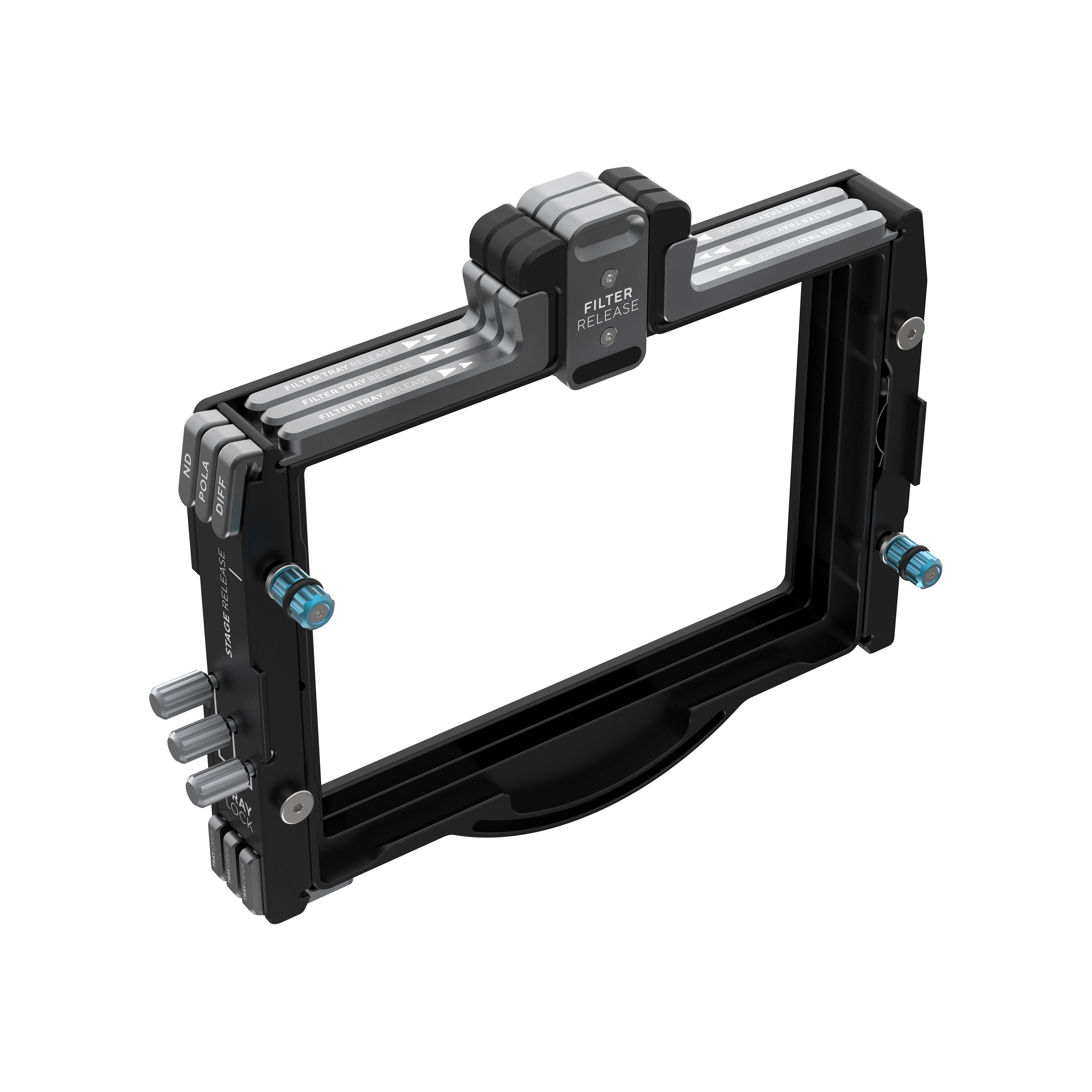 ND　メガドリーム50box Kondor Blue 4x5 Matte Box Triple Tray Stage Kit - Professional