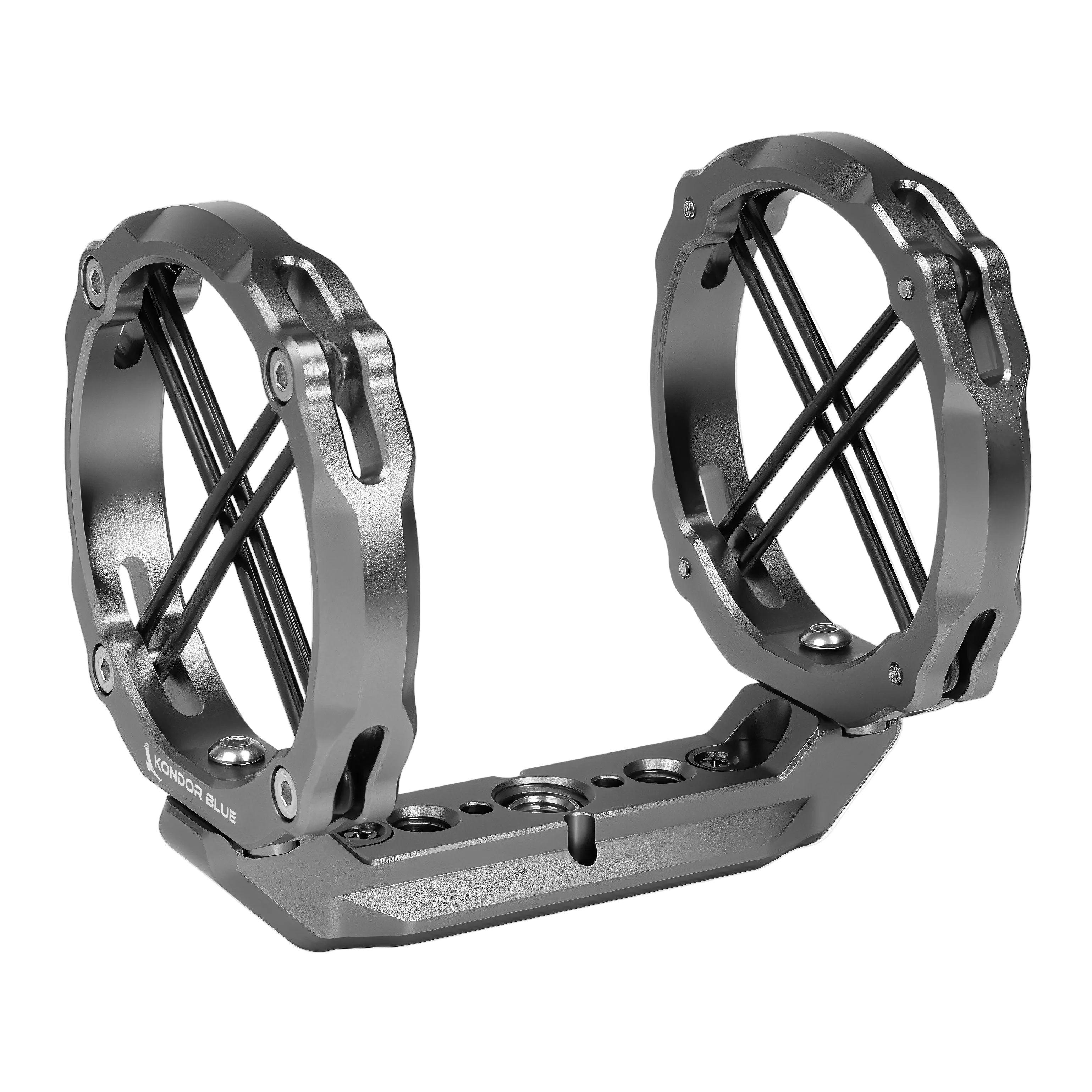 Flexible Mic Shock Mount with NATO Rail | Kondor Blue