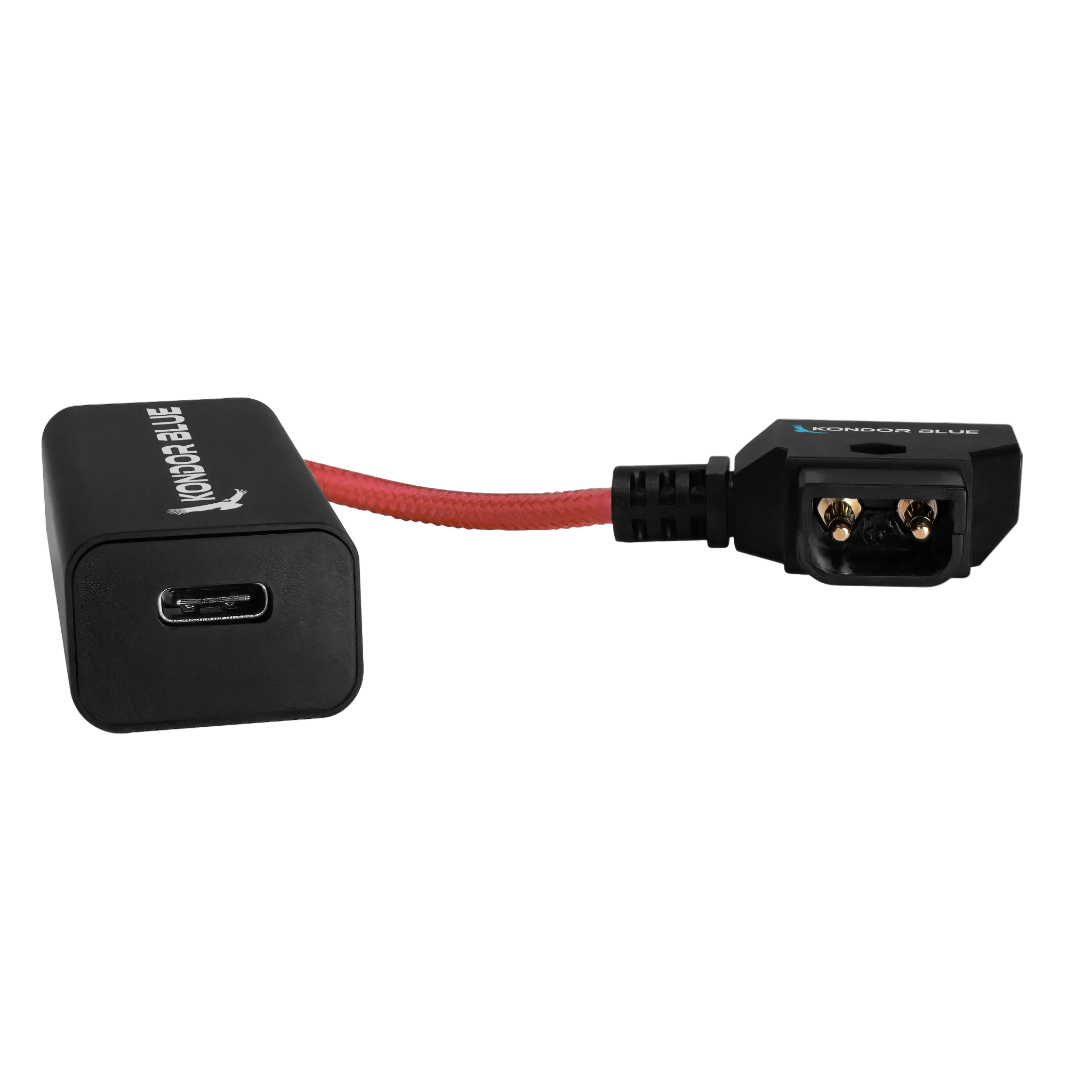 6” D-Tap to (Female) USB-C PD Cable - 2-Way Battery Charging Power