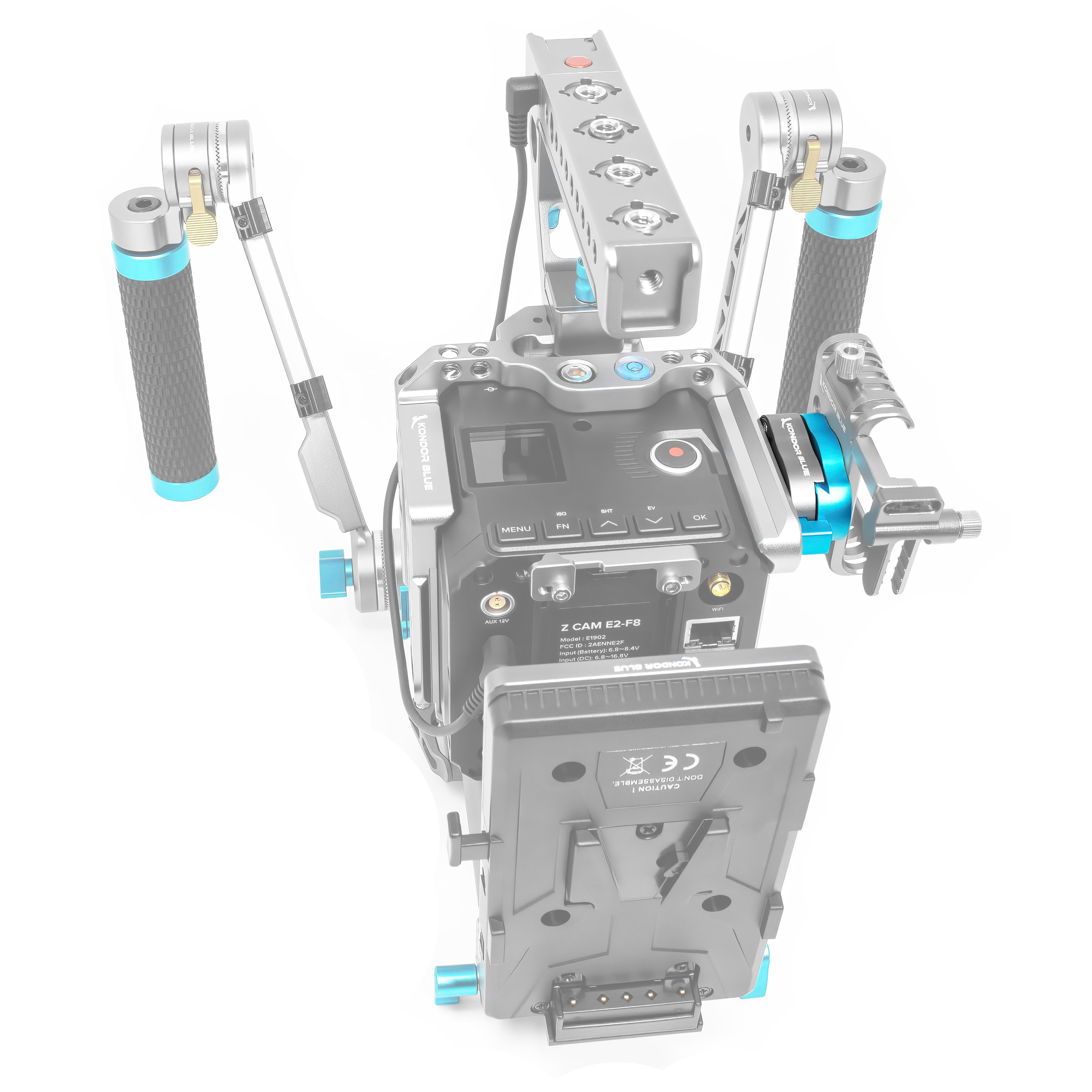 Mini QR Plate for Monitors, Arms, Accessories