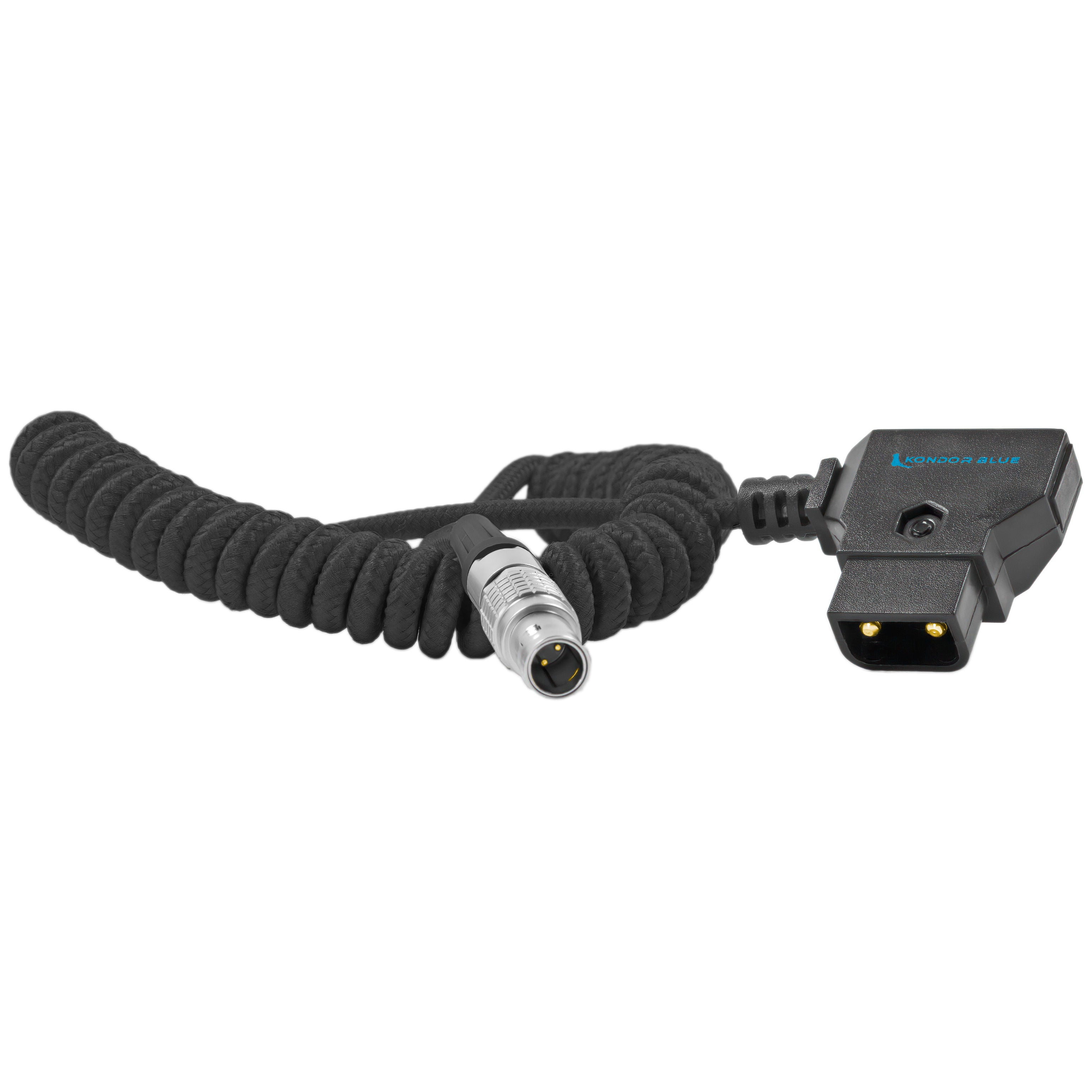 D-Tap to PYXIS 2-Pin LEMO (0B Male) Power Cable for SmallHD, Teradek, Z CAM