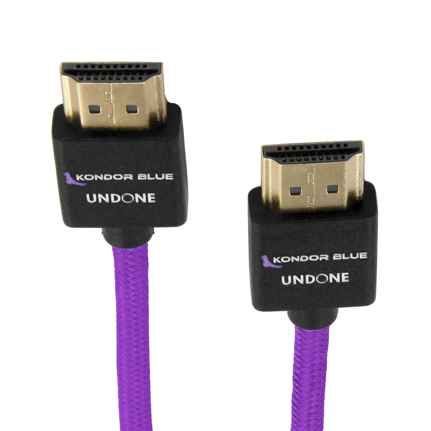 Gerald Undone MK2 Full HDMI Straight Braided Cable (Purple)
