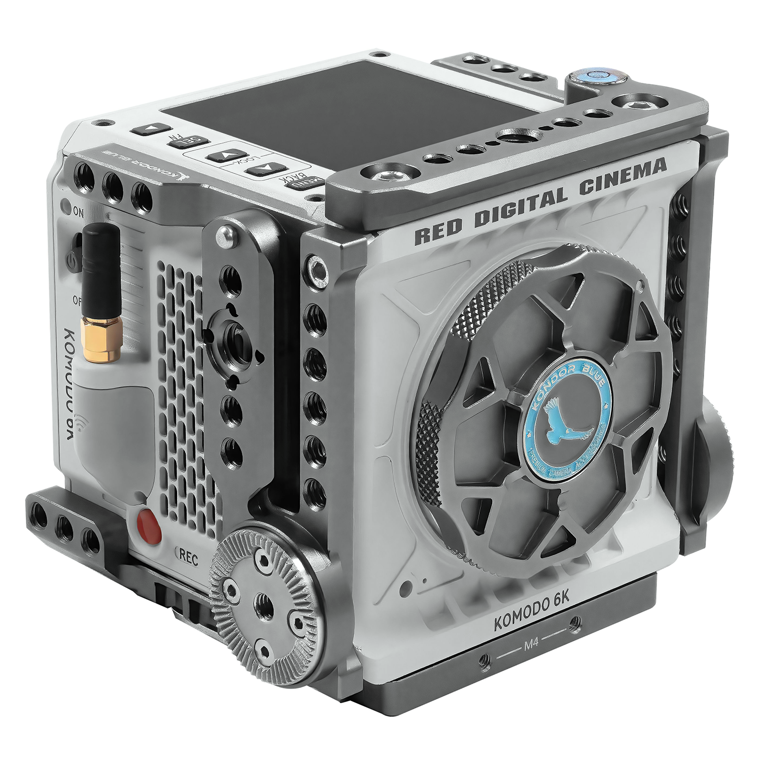 Kondor Blue RED KOMODO Cage w/ Optional Top Handle