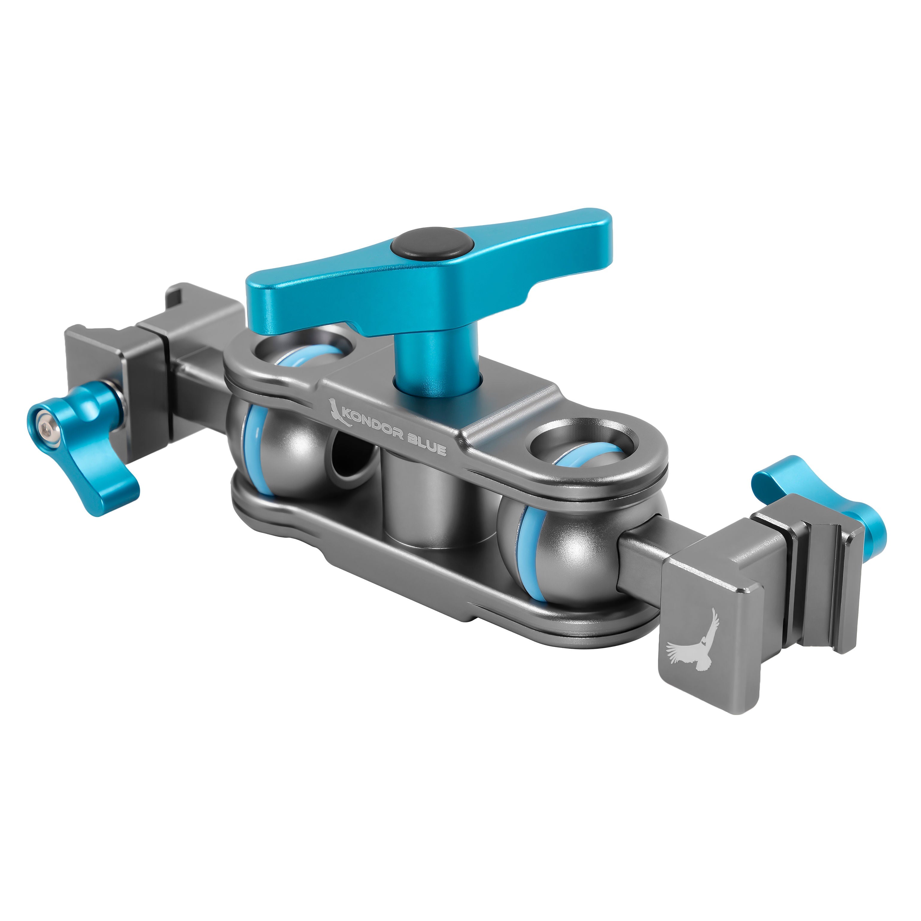 【OMMO】MA-1 HALF SLEEVE DOCKING OP 36 Cine Magic Arm: Two Ball Heads w/NATO Clamps | Kondor Blue