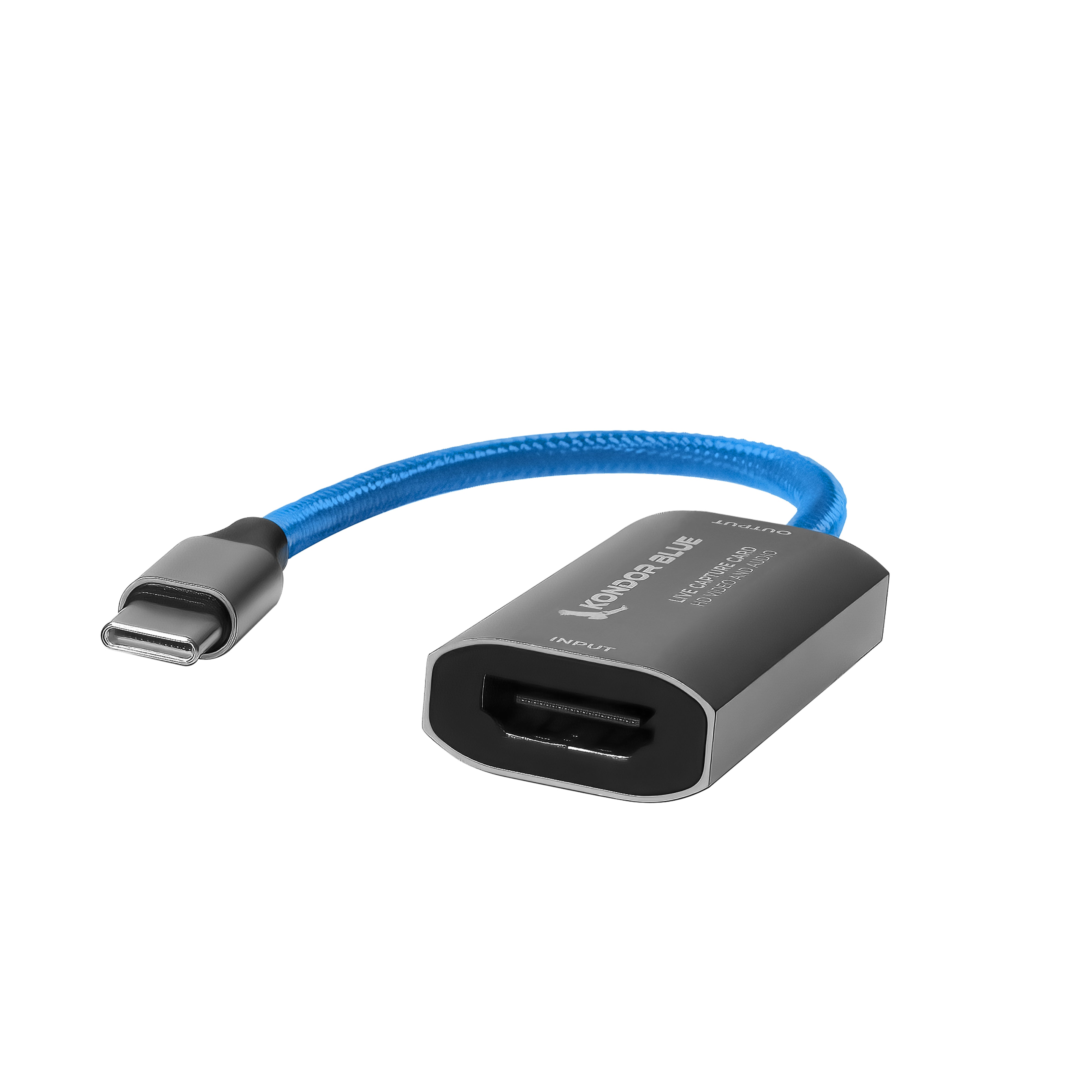 mørke Sig til side jeg er tørstig USB-C to HDMI Capture Card for Live Streaming | Kondor Blue