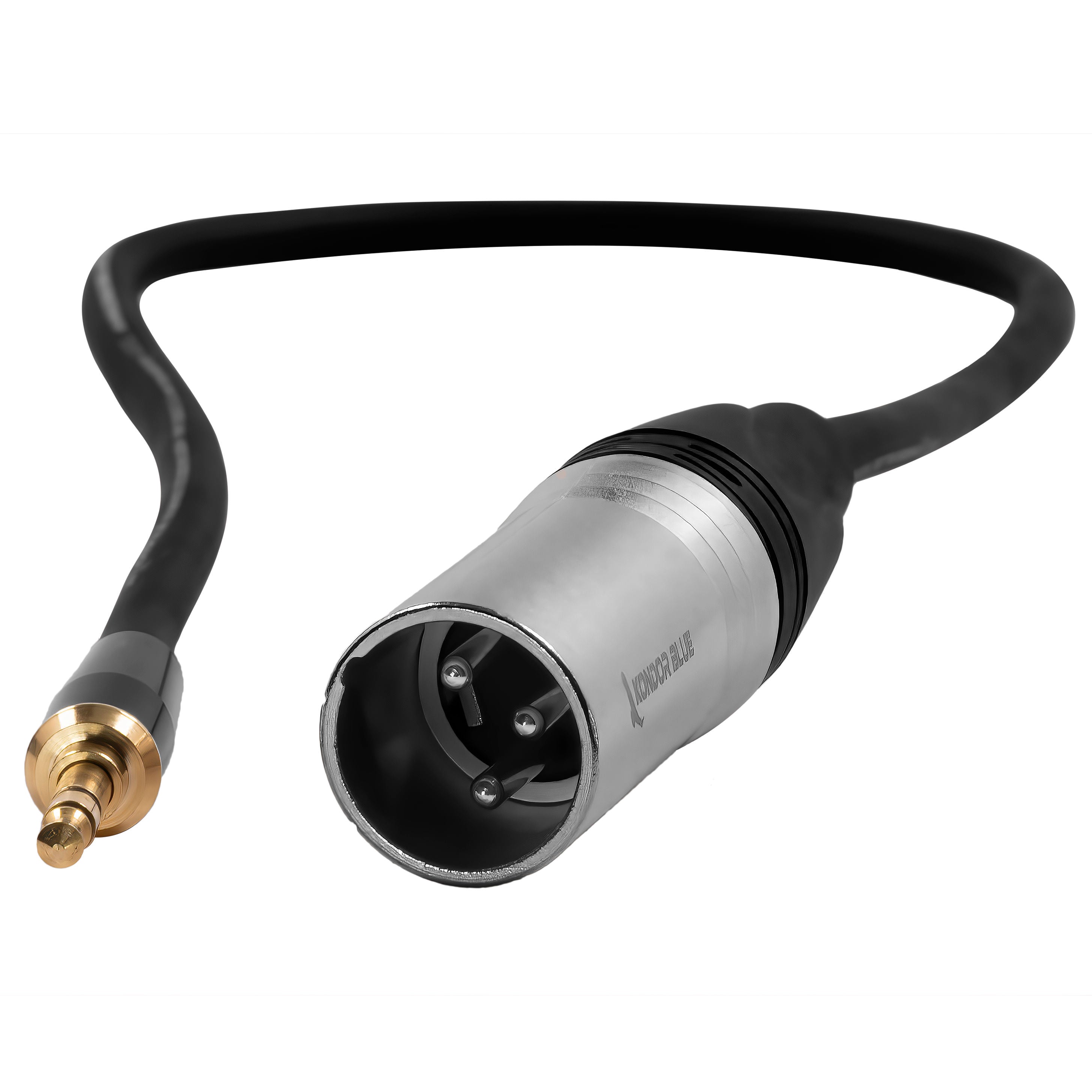 16" XLR Male to 3.5mm Male Mini TRS