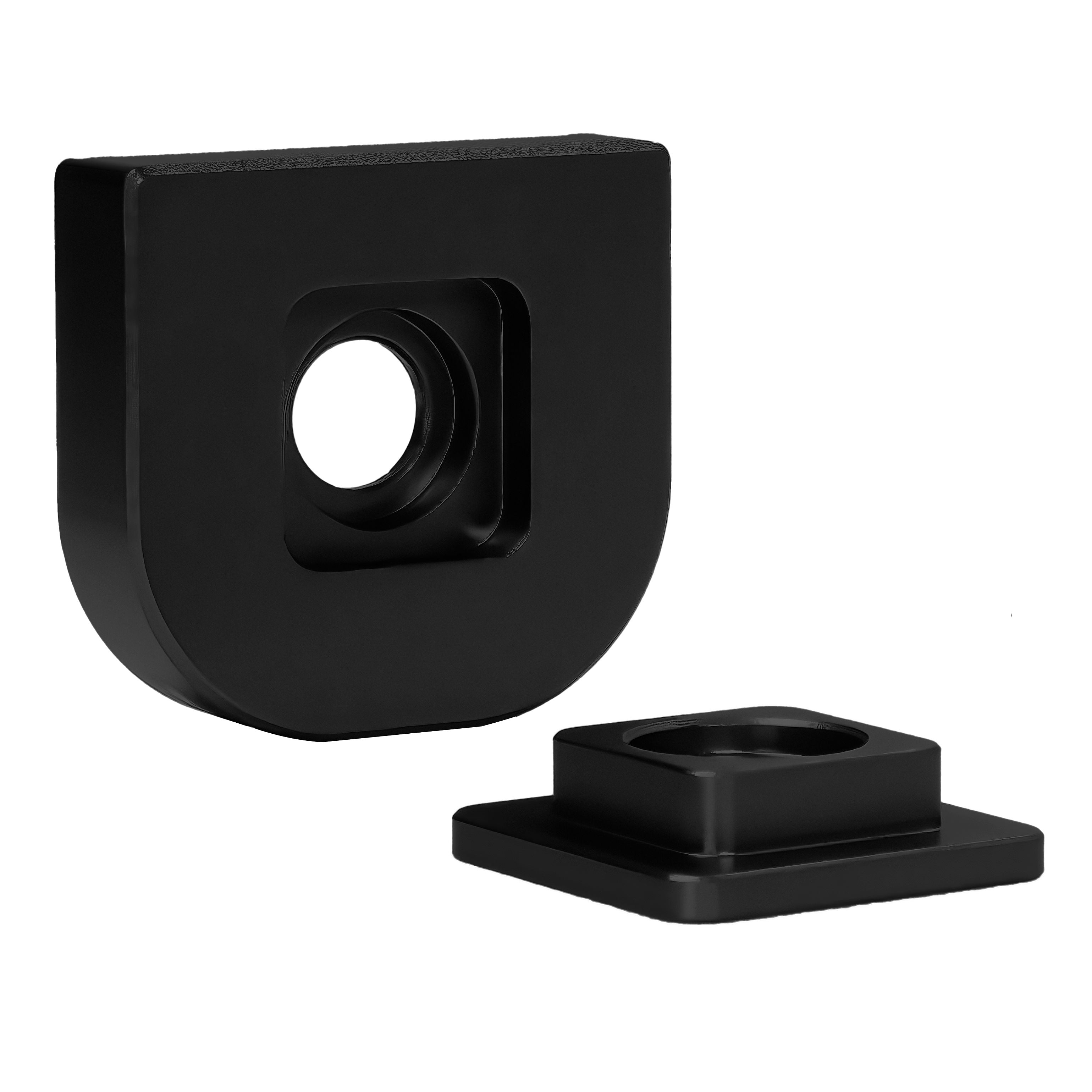 Cold Shoe to Mini Lock QR Plate Adapter Cradle