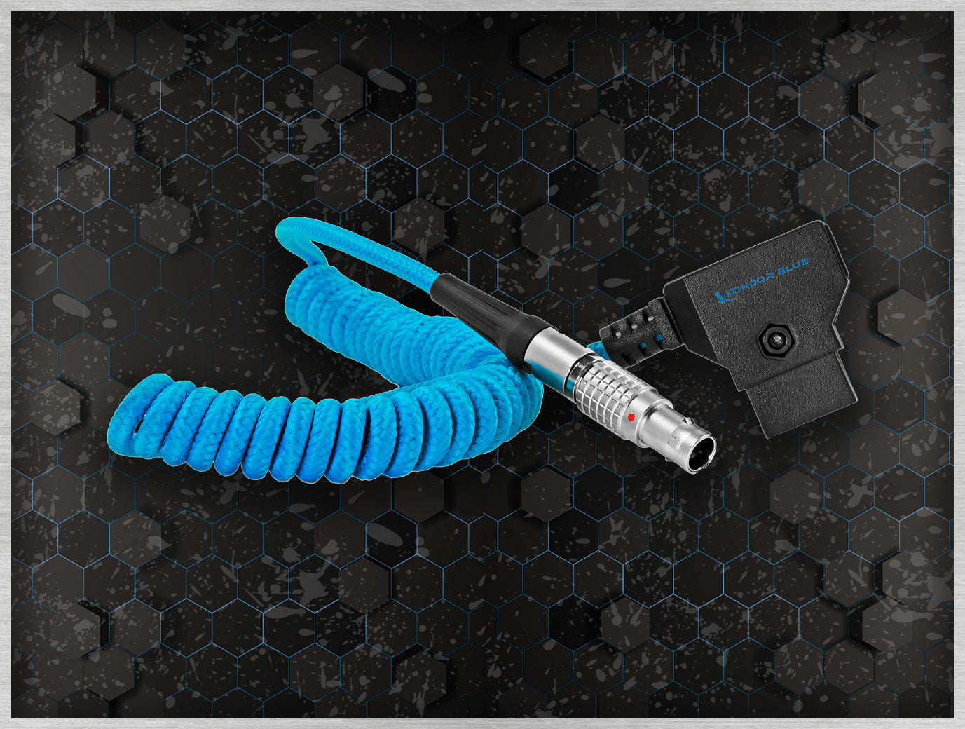 D-Tap to PYXIS 2-Pin LEMO (0B Male) Power Cable for SmallHD, Teradek, Z CAM