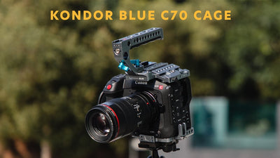 Kondor Blue Cage for the Canon C70 Review "A Beautiful Lightweight Cage" - Samguw