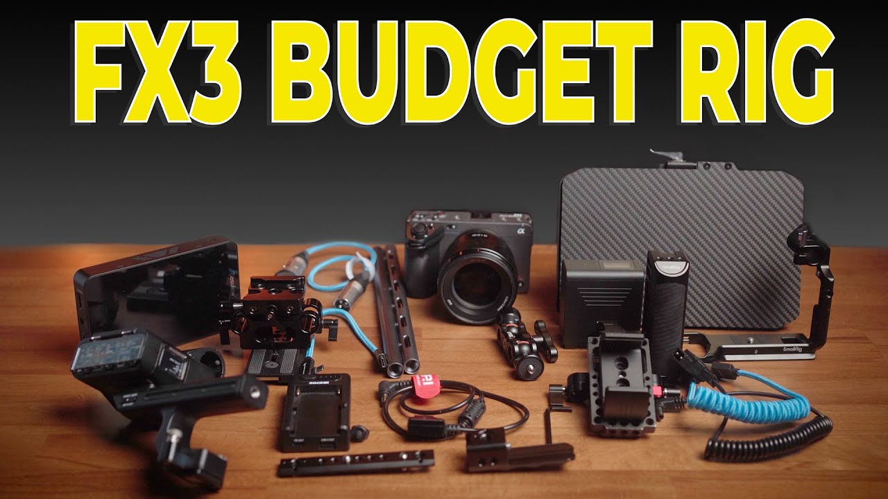 Rigging the SONY FX3 on a BUDGET - Gerald Bertram Photography