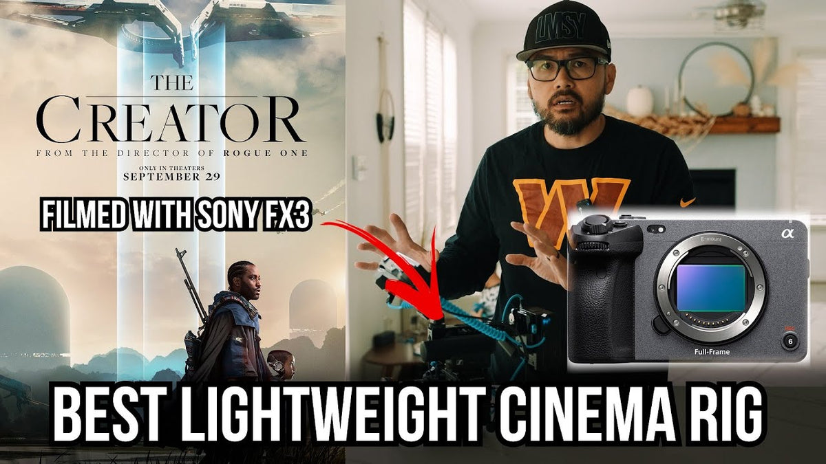 Fx3 Rigged Lightweight Cinema RIG for SONY FX3/FX30 - NVU Films – Kondor Blue