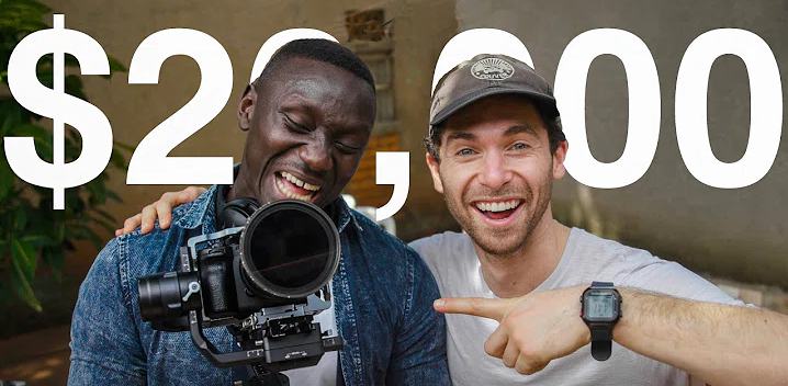 Giving $20,000 of Gear to a Filmmaker in Uganda