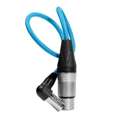 17" Right Angle Mini XLR to XLR for BMPCC 6K Pro/C70 Camera