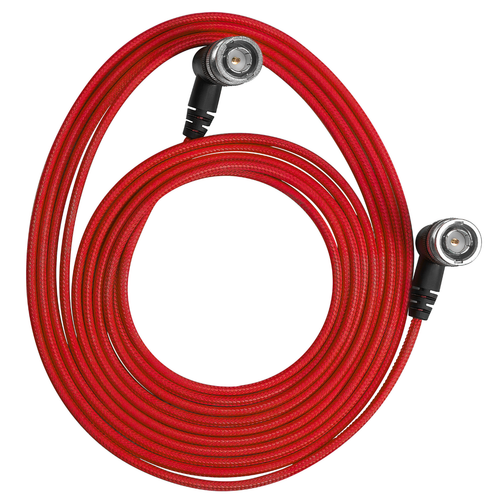 Kondor Blue Ultra Thin 3G SDI Video Cable Right Angle BNC (16") (Raven Black