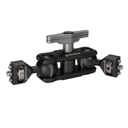 Kondor Blue Cine Magic Arm – Double Ballhead 1/4" Mount Friction Arm
