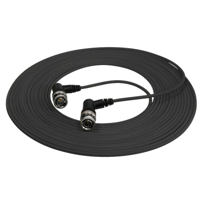 Ultra Thin 6G SDI Video Cable Right Angle BNC