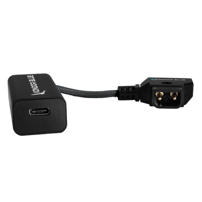 6” D-Tap to (Female) USB-C PD Cable - 2-Way Battery Charging Power