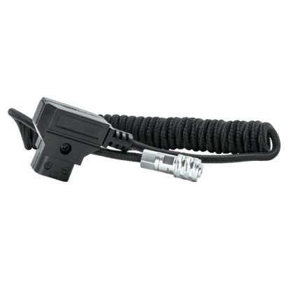 Coiled D-Tap to BMPCC 4K/6K Pro Power Cable for Blackmagic