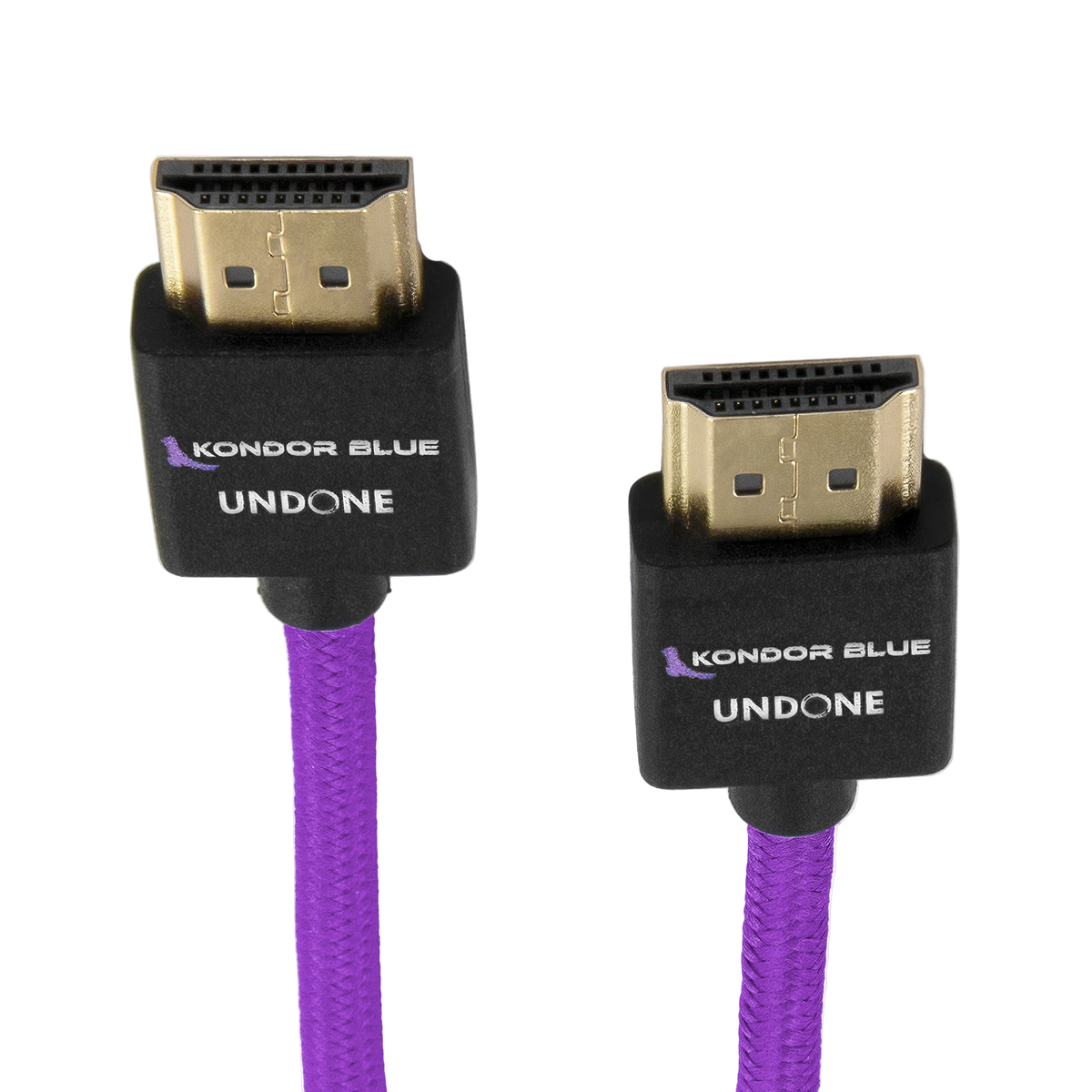 Gerald Undone MK2 Full HDMI Straight Braided Cable (Purple)