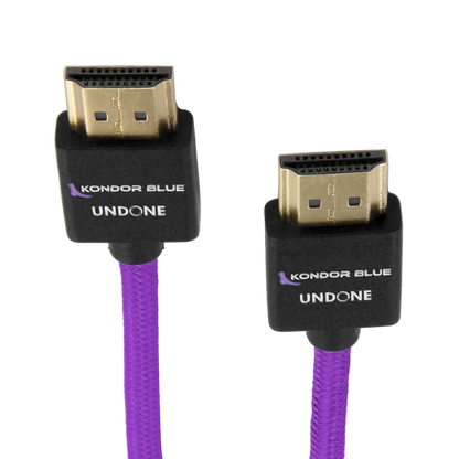 Gerald Undone MK2 Full HDMI Straight Braided Cable (Purple)