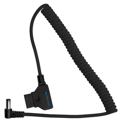 D-Tap to DC Right Angle Coiled Cable (5.5 x 2.5mm) (Canon C70/Atomos)