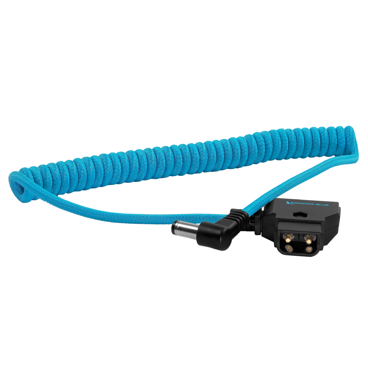 D-Tap to DC Right Angle Coiled Cable (5.5 x 2.5mm) (Canon C70/Atomos)
